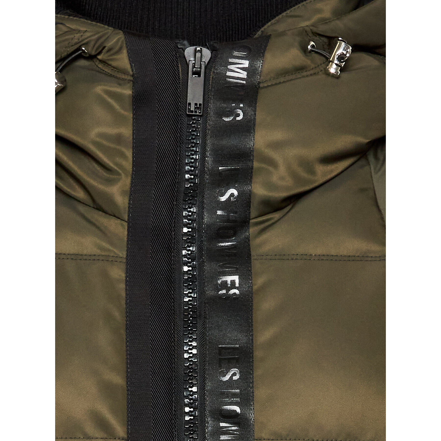 Les Hommes Vatovaná bunda LF2281000270 Khaki Regular Fit - Pepit.cz