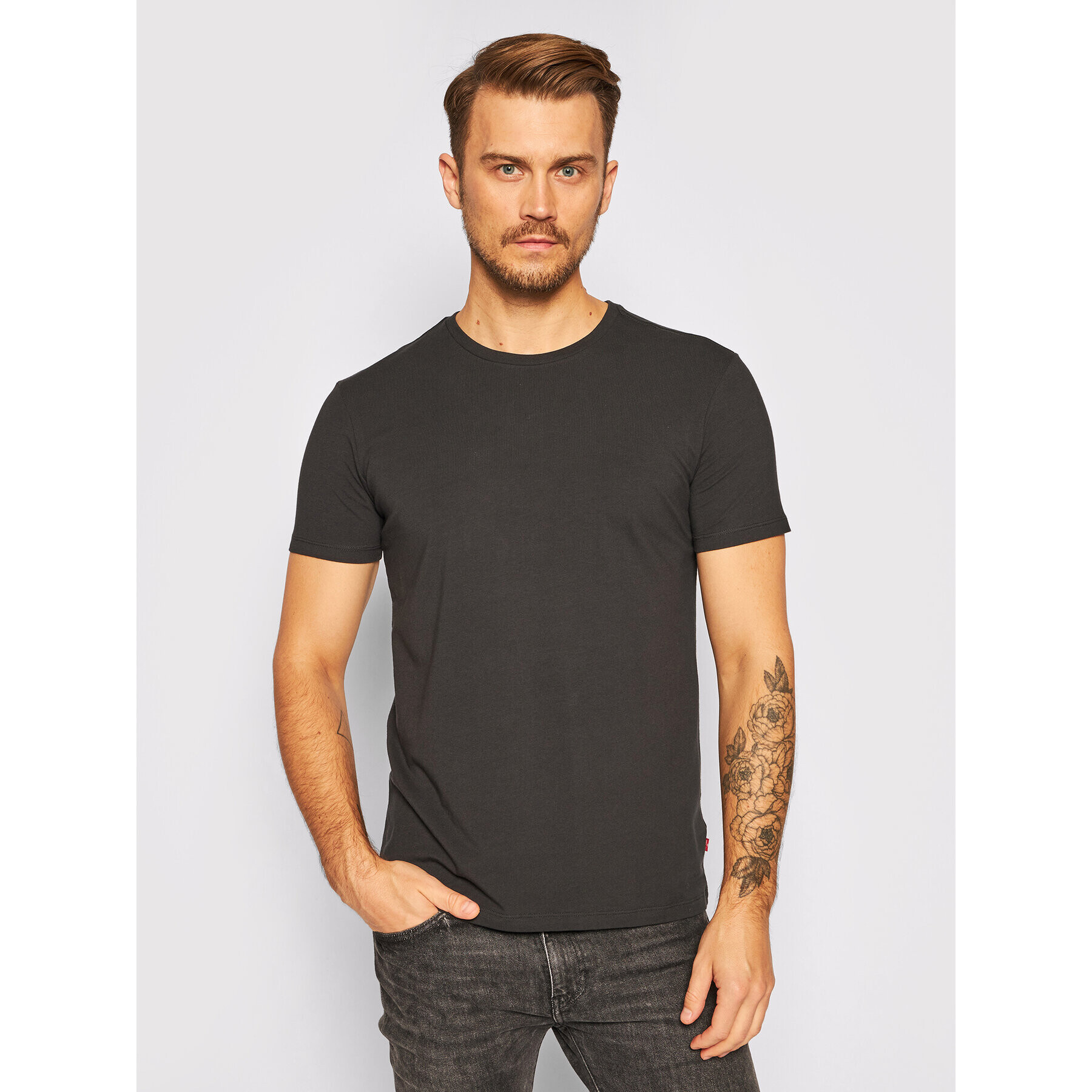 Levi's® 2-dílná sada T-shirts 905055001 Černá Regular Fit - Pepit.cz