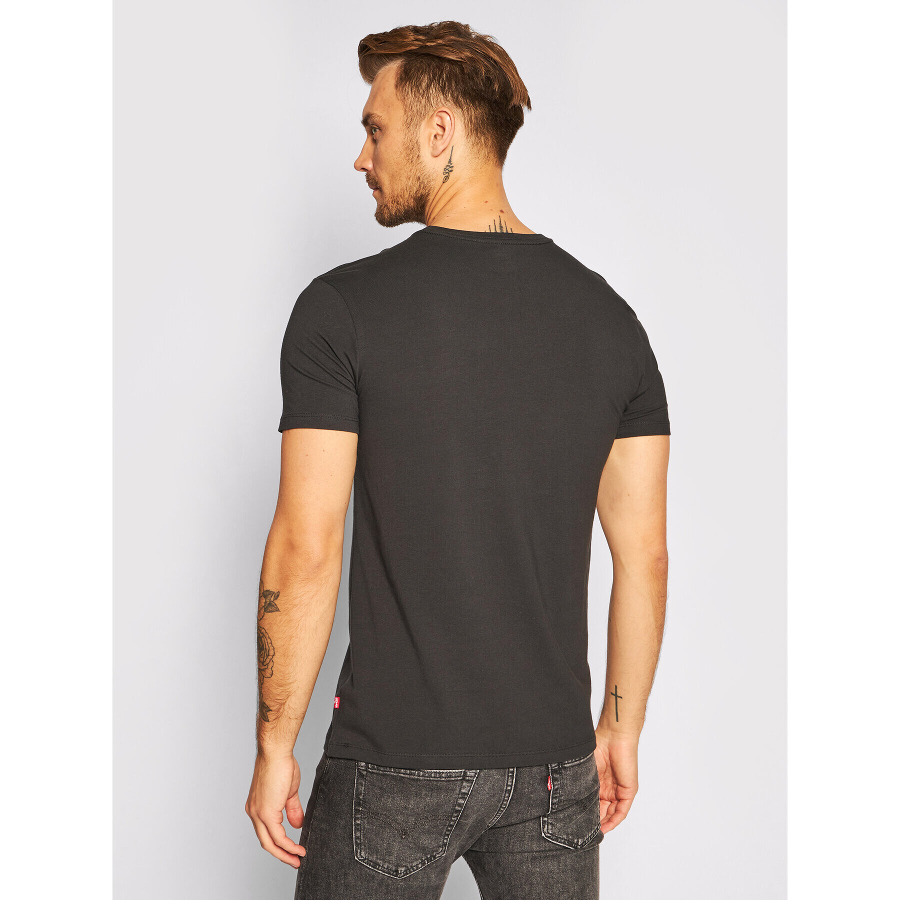 Levi's® 2-dílná sada T-shirts 905055001 Černá Regular Fit - Pepit.cz