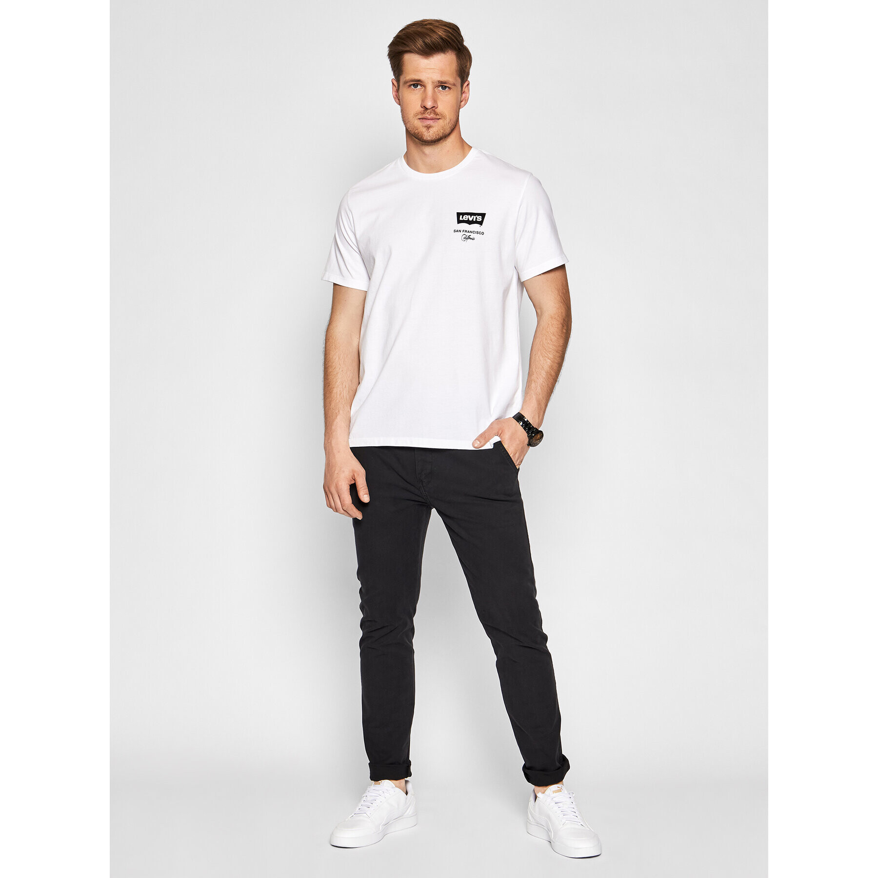 Levi's® Chino kalhoty 17199-0005 Černá Slim Fit - Pepit.cz