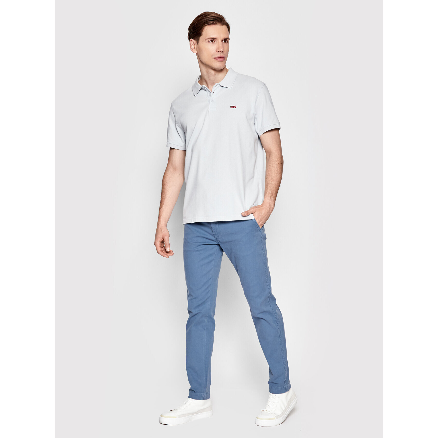 Levi's® Chino kalhoty XX Chino 17196-0061 Modrá Regular Fit - Pepit.cz