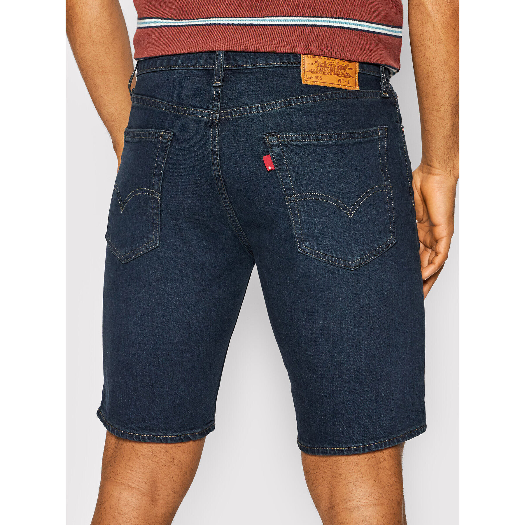 Levi's® Džínové šortky 405™ 39864-0054 Tmavomodrá Regular Fit - Pepit.cz