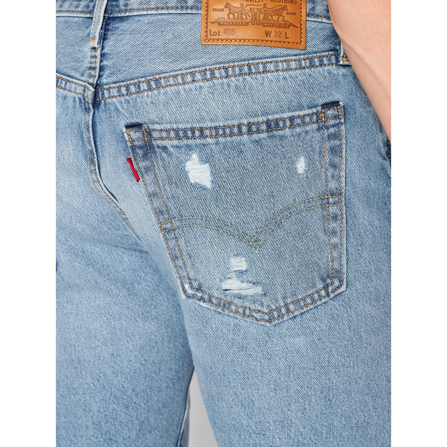 Levi's® Džínové šortky 405™ Standard 39864-0059 Modrá Regular Fit - Pepit.cz