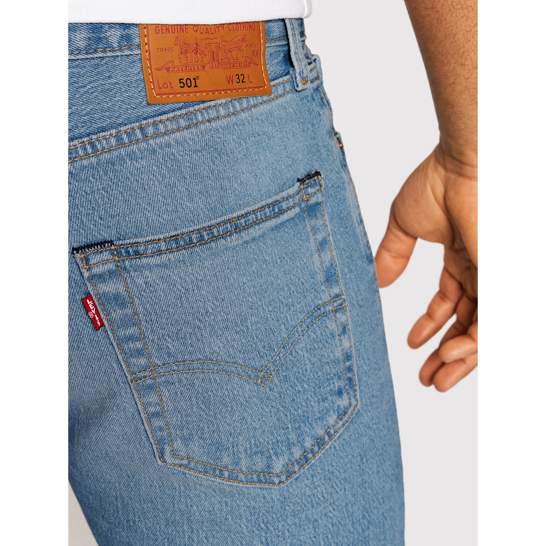 Levi's® Džínové šortky 501® 36512-0147 Modrá Regular Fit - Pepit.cz