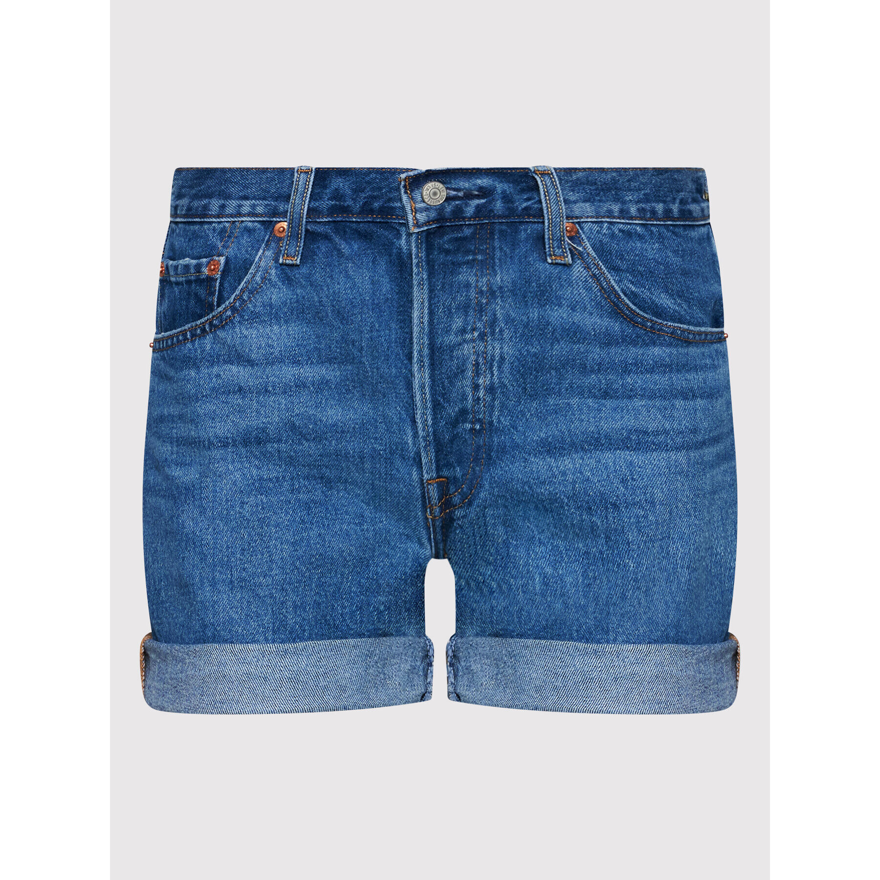 Levi's® Džínové šortky 501® Flat Finish 29961-0030 Modrá Relaxed Fit - Pepit.cz