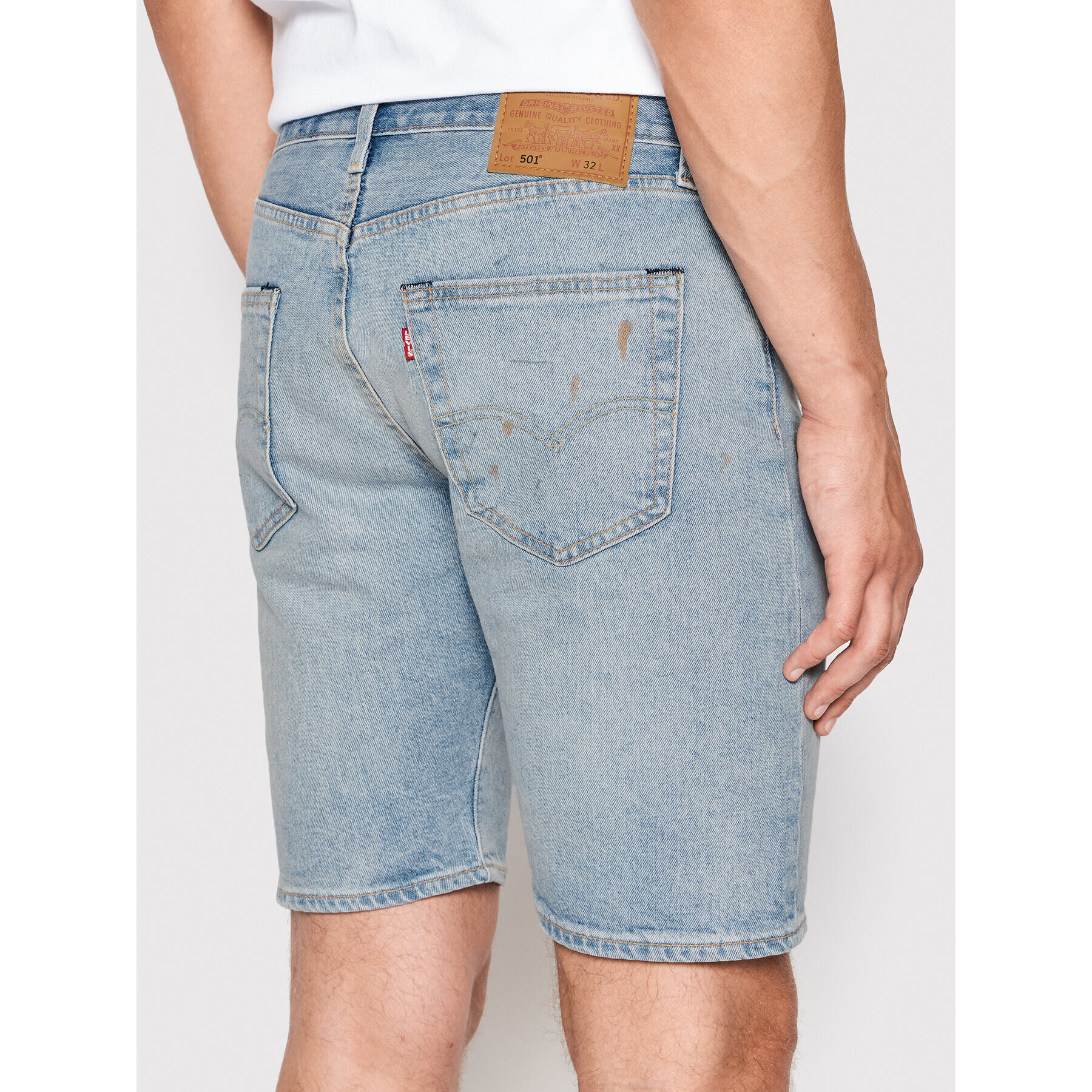 Levi's® Džínové šortky 501® Hemmed 36512-0163 Modrá Regular Fit - Pepit.cz