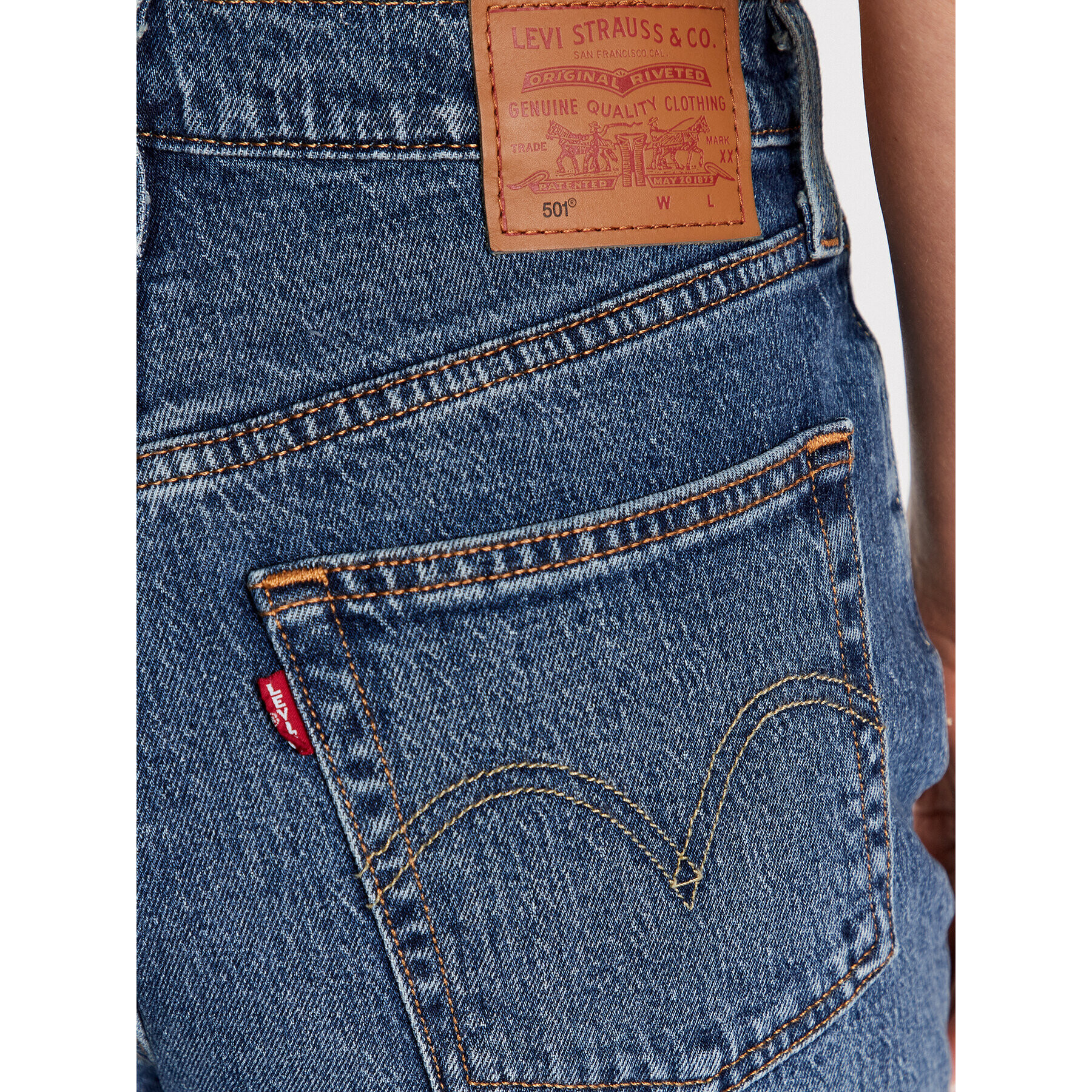 Levi's® Jeansy 36200-0291 Tmavomodrá Regular Fit - Pepit.cz