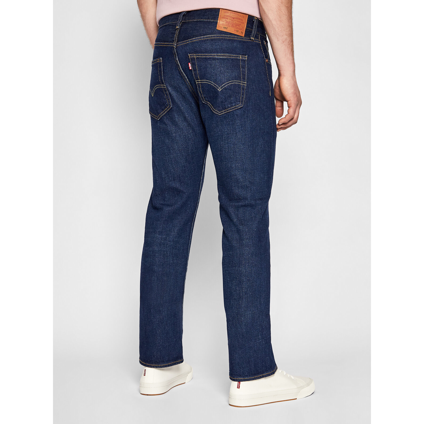 Levi's® Jeansy 501® 00501-3139 Tmavomodrá Original Fit - Pepit.cz