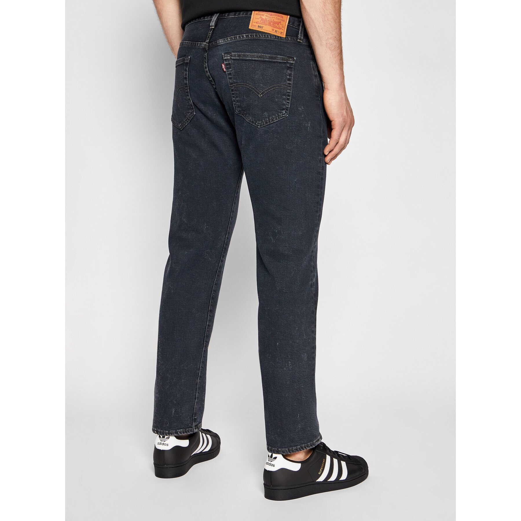 Levi's® Jeansy 501® 00501-3140 Tmavomodrá Original Fit - Pepit.cz