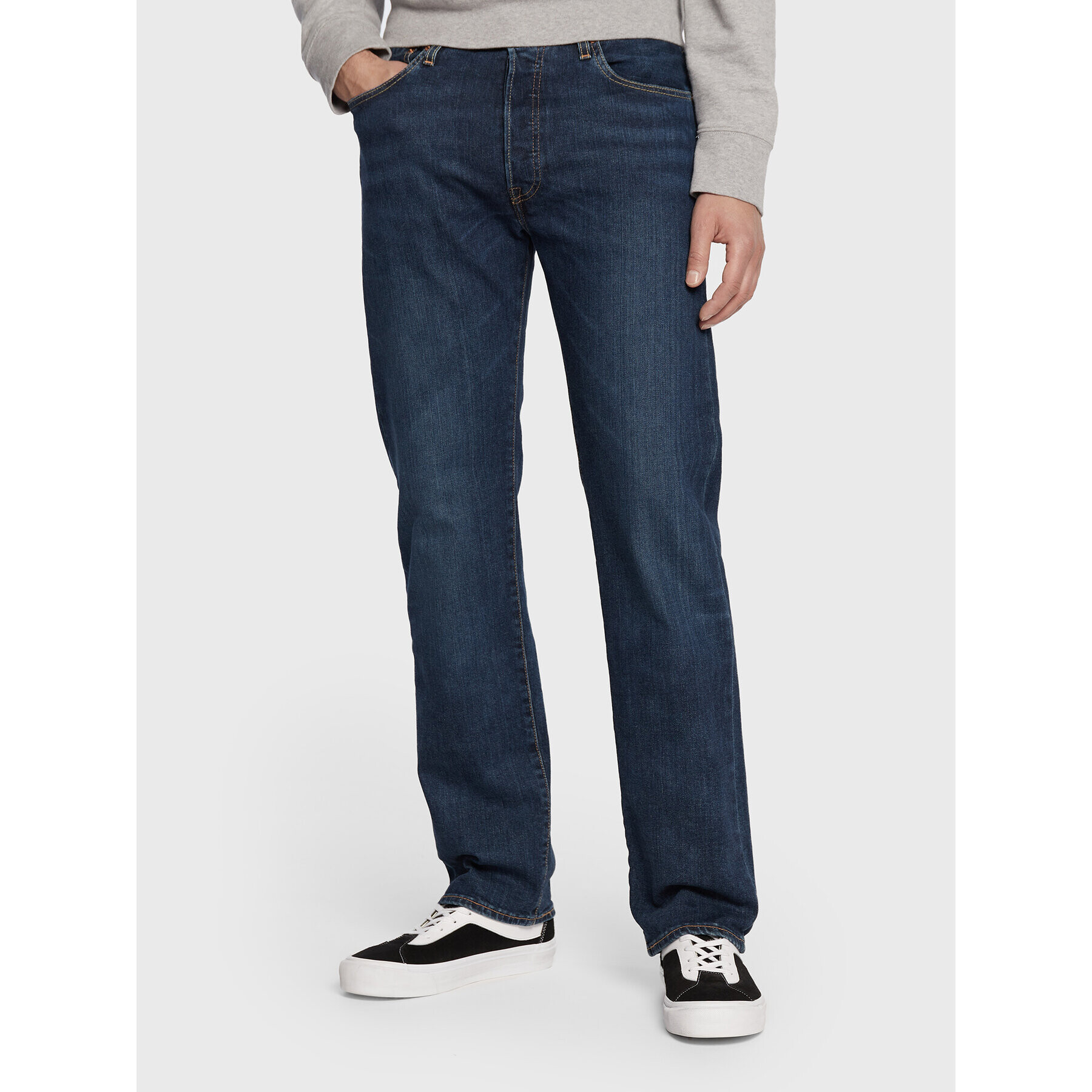 Levi's® Jeansy 501® 00501-3199 Tmavomodrá Straight Leg - Pepit.cz