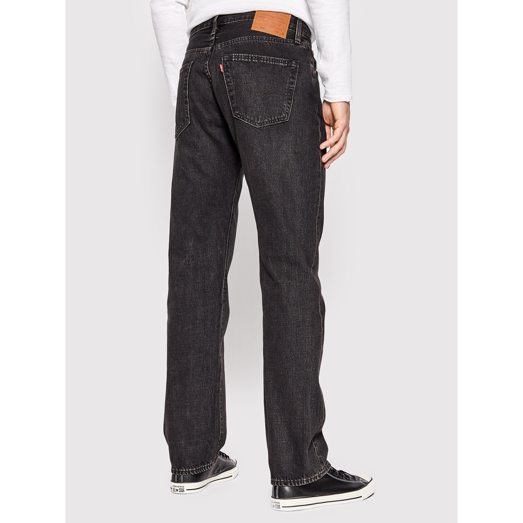 Levi's® Jeansy 501® 00501-3216 Černá Regular Fit - Pepit.cz