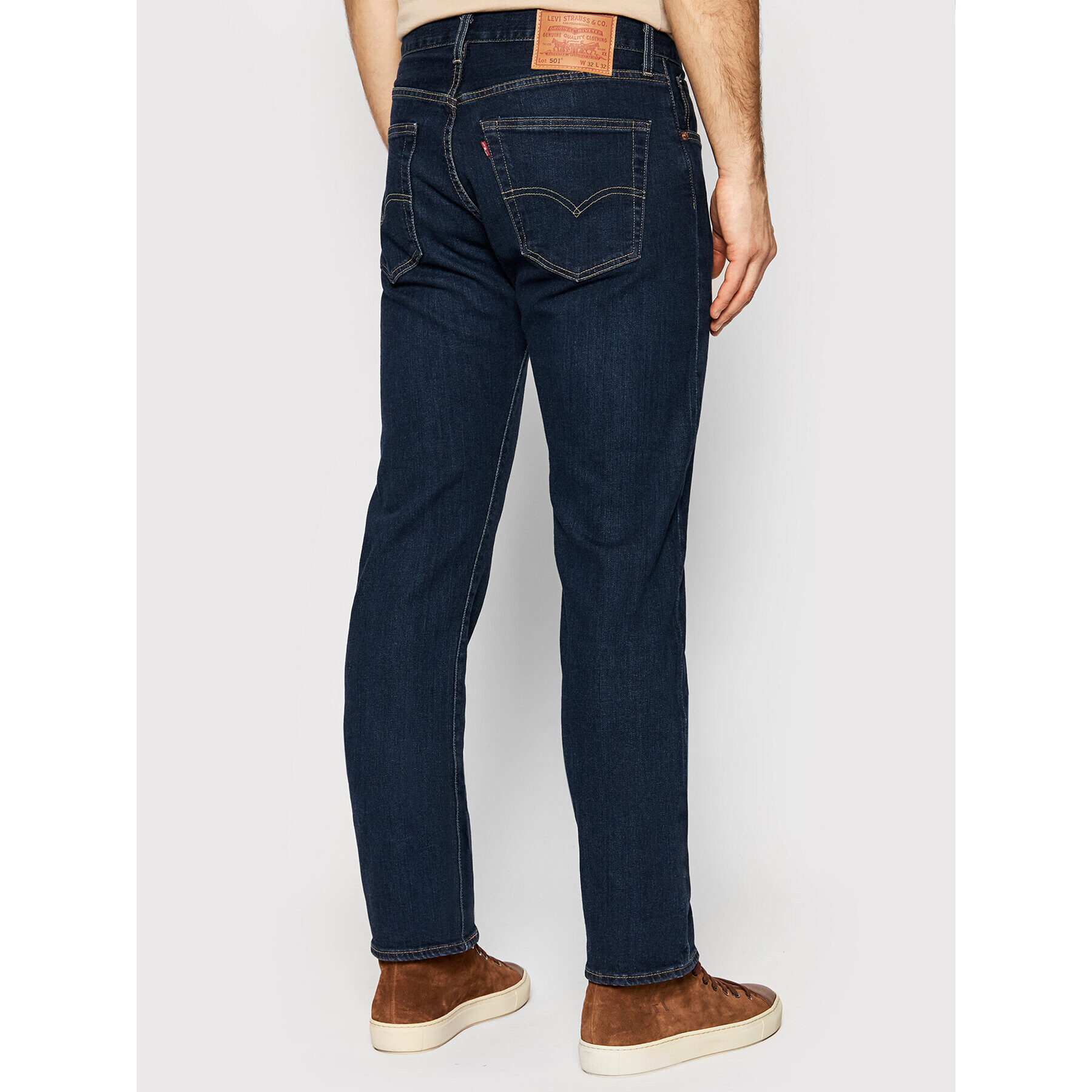 Levi's® Jeansy 501® 00501-3276 Tmavomodrá Original Fit - Pepit.cz