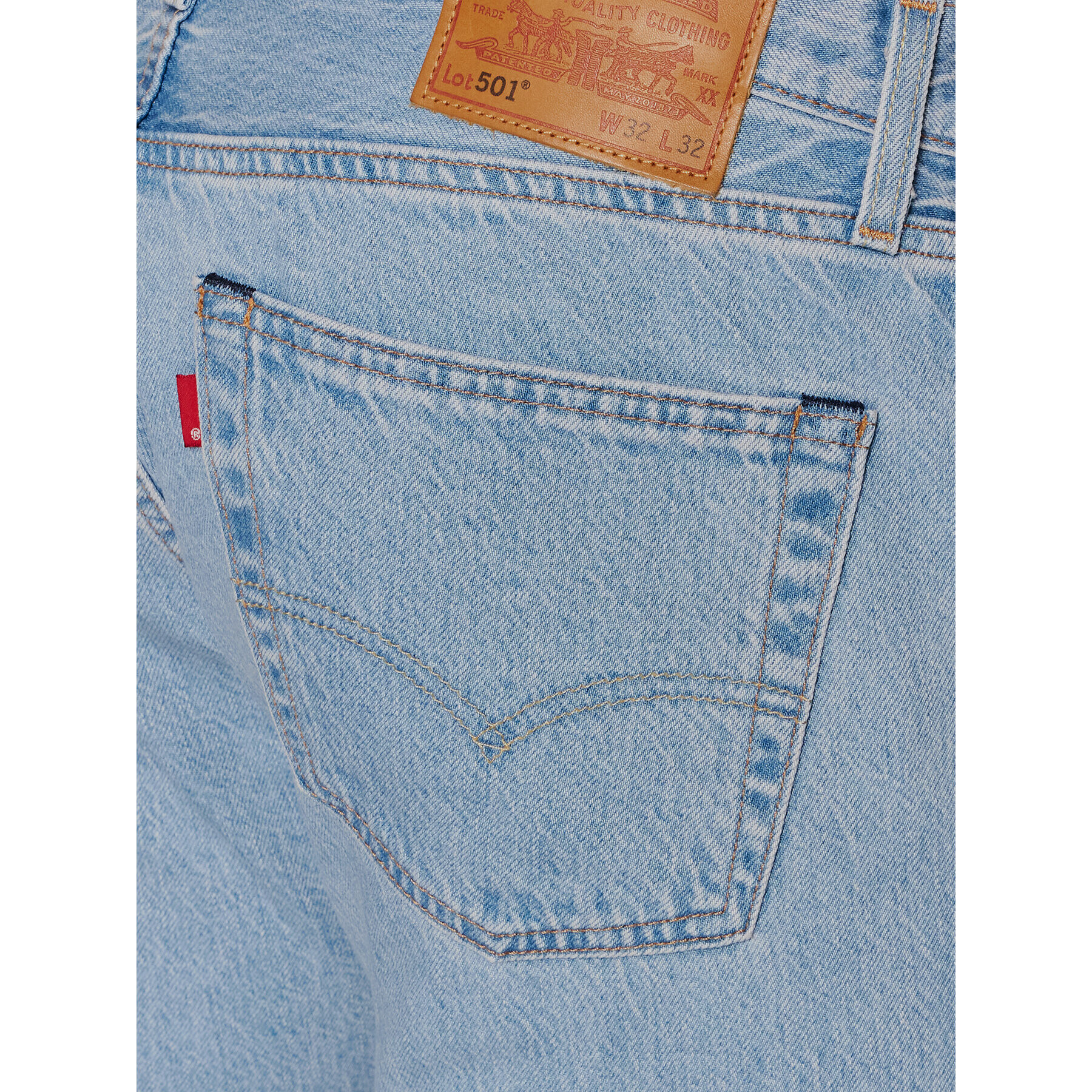 Levi's® Jeansy 501® 00501-3286 Modrá Original Fit - Pepit.cz