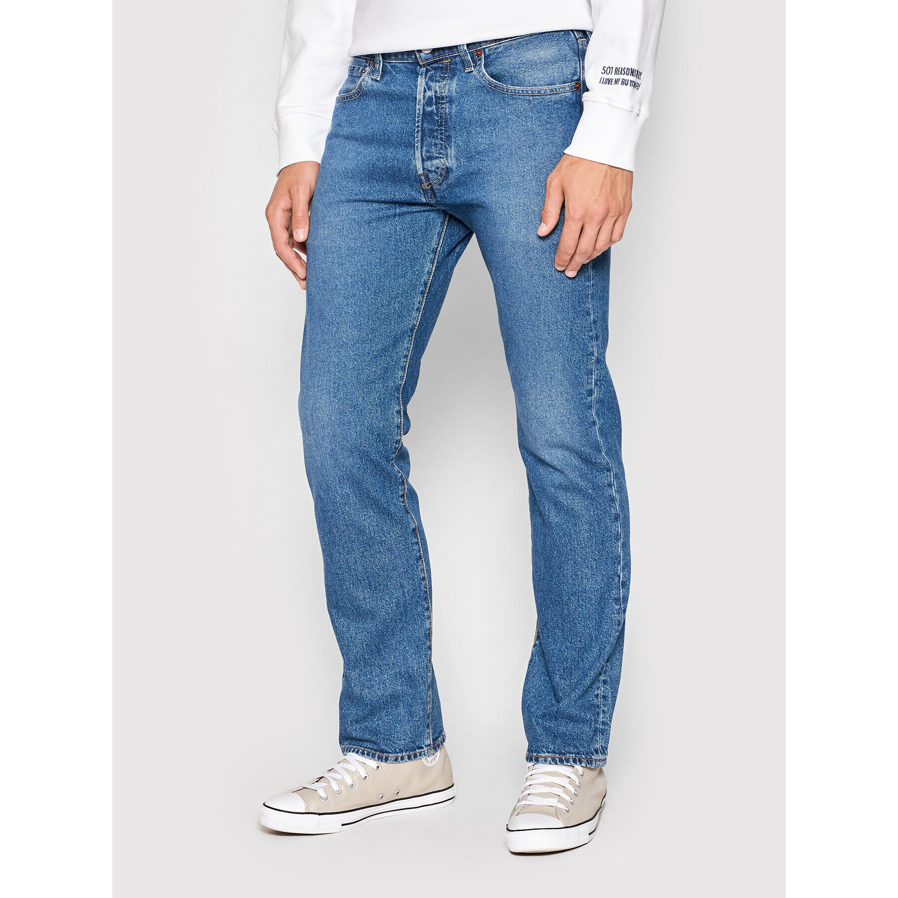 Levi's® Jeansy 501® 00501-3321 Modrá Original Fit - Pepit.cz