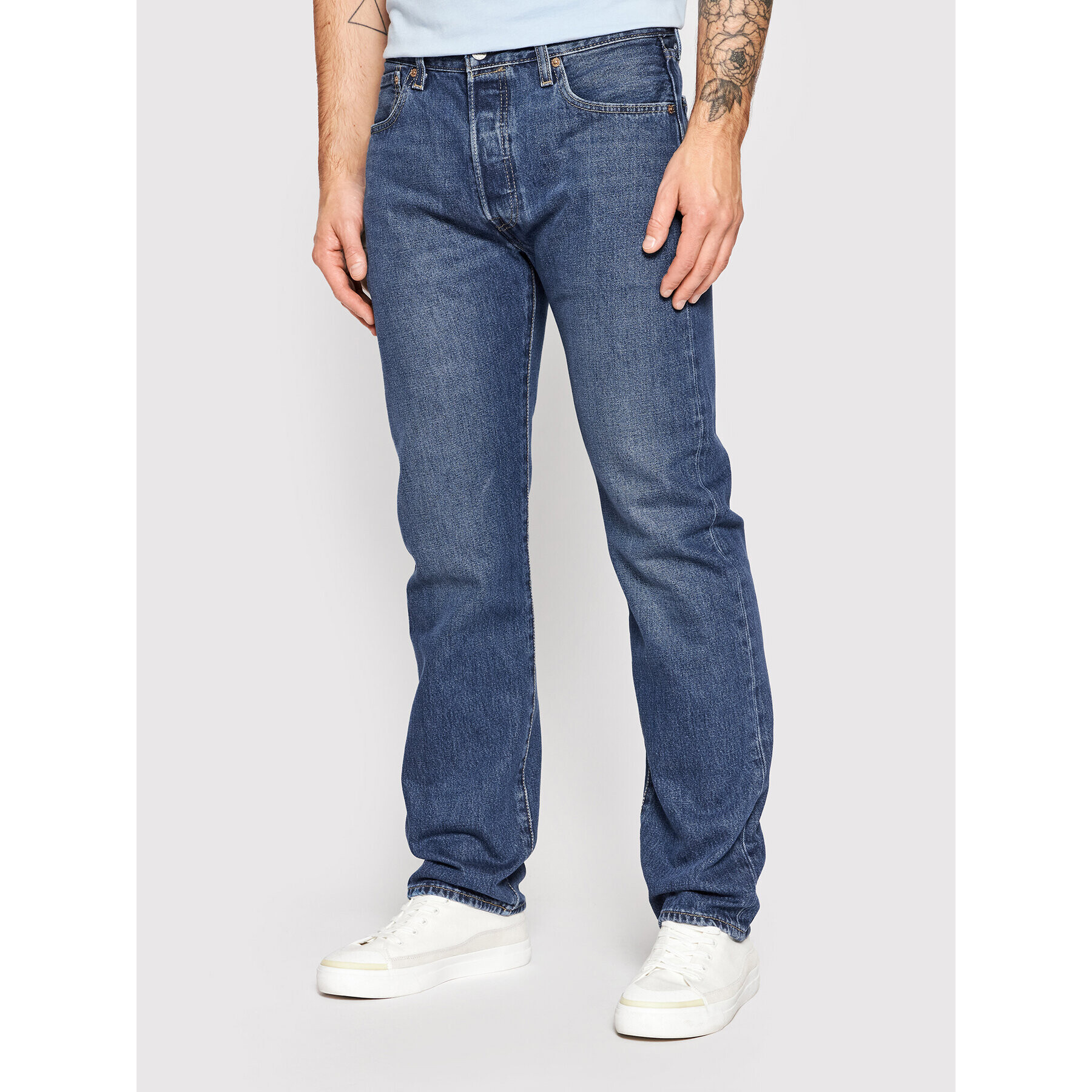 Levi's® Jeansy 501® 00501-3322 Modrá Regular Fit - Pepit.cz