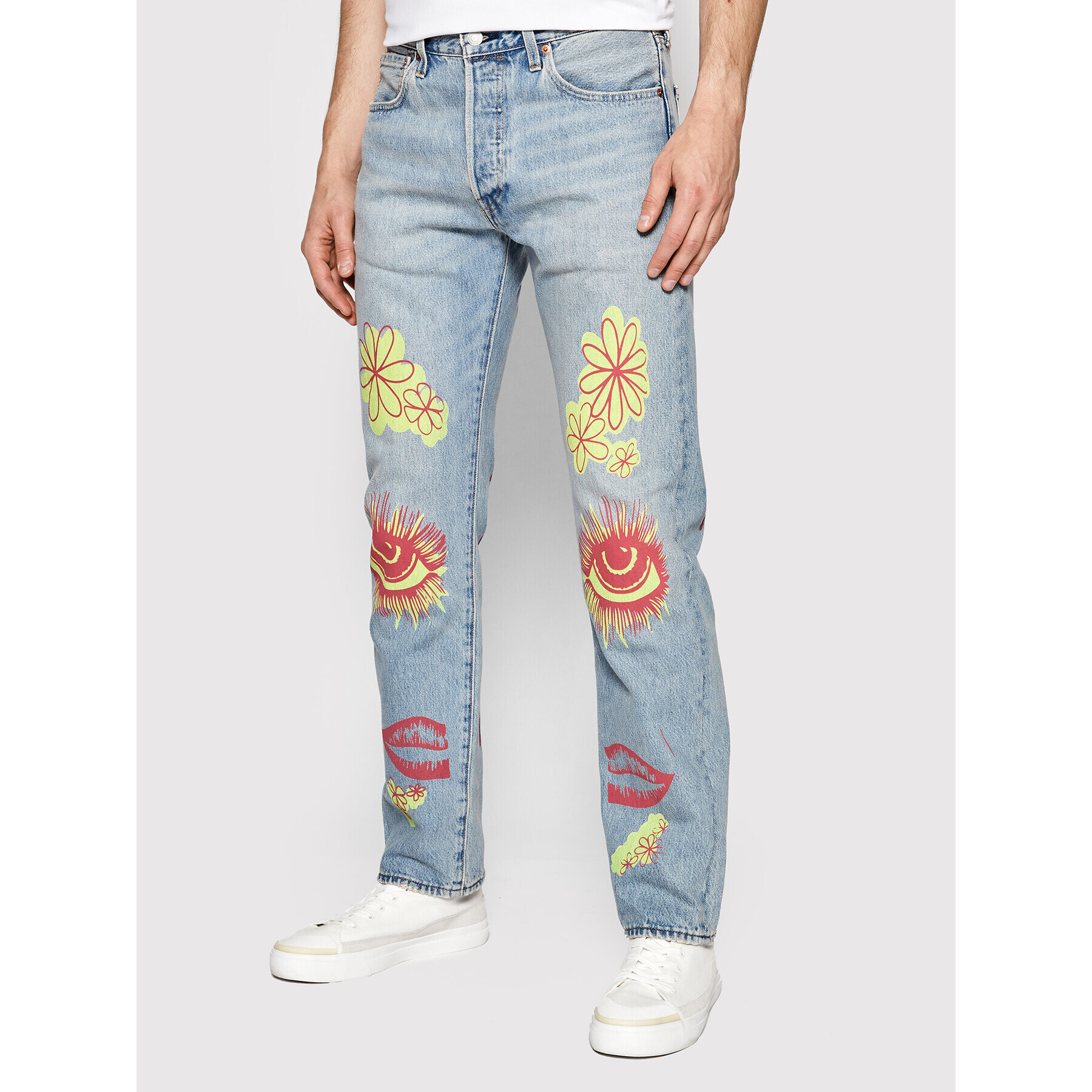 Levi's® Jeansy 501® 00501-3332 Modrá Original Fit - Pepit.cz