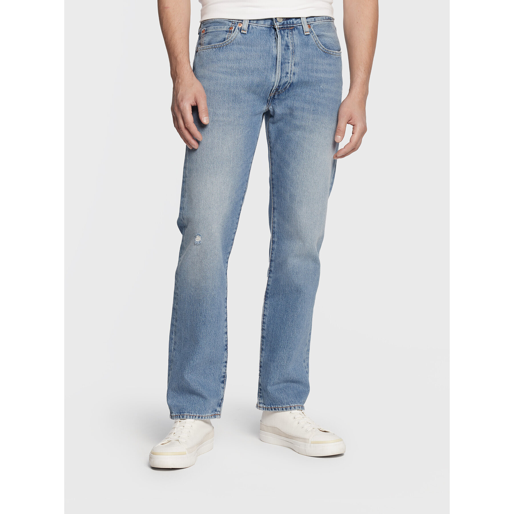 Levi's® Jeansy 501® 00501-3345 Modrá Straight Leg - Pepit.cz