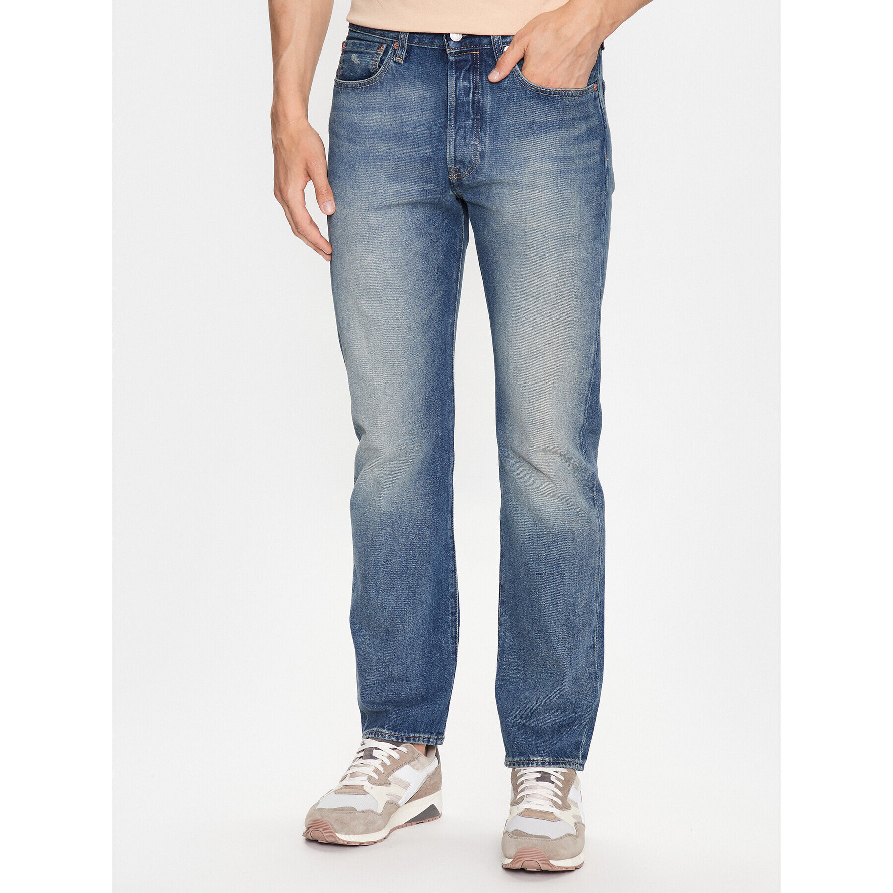 Levi's® Jeansy 501® 00501-3412 Modrá Original Fit - Pepit.cz