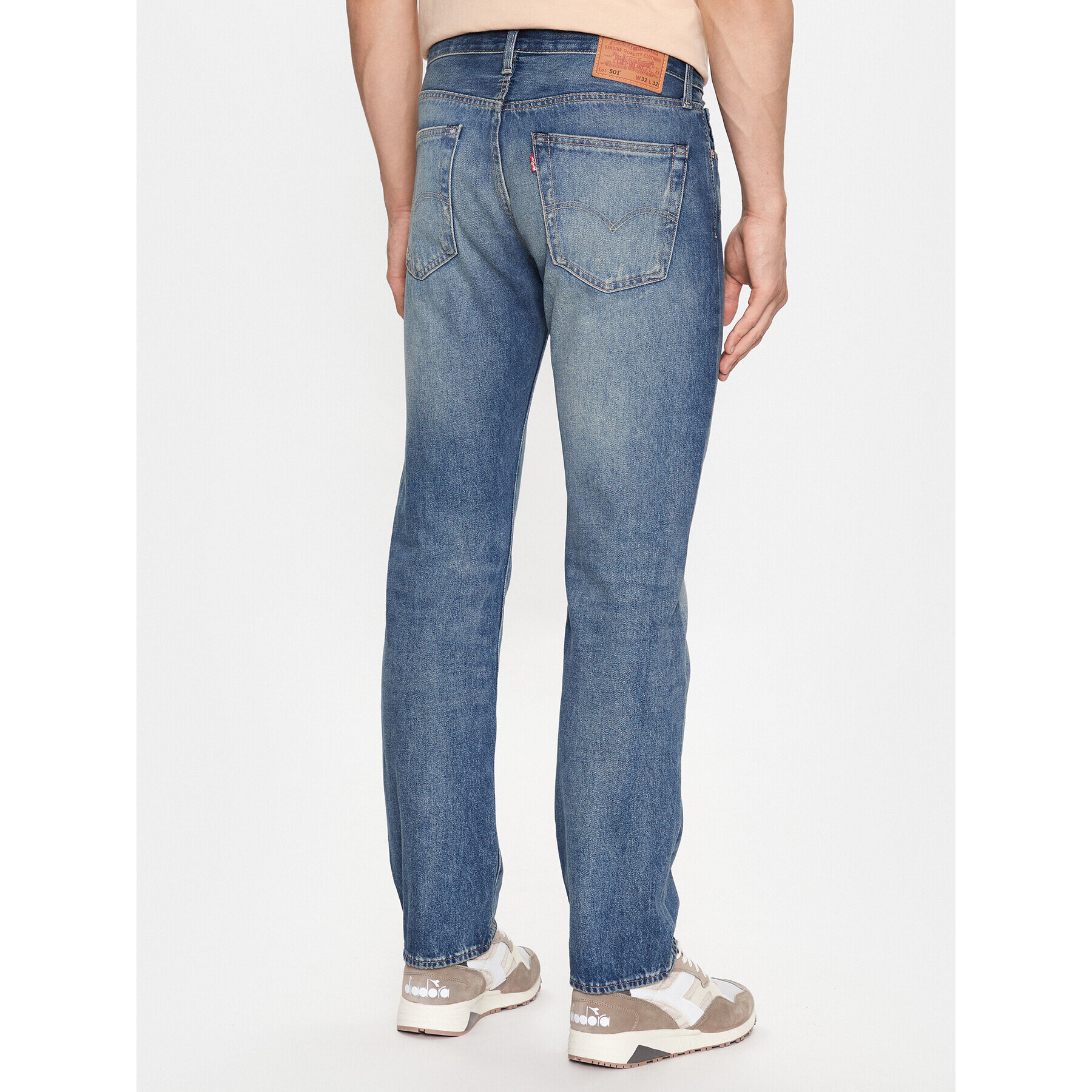 Levi's® Jeansy 501® 00501-3412 Modrá Original Fit - Pepit.cz