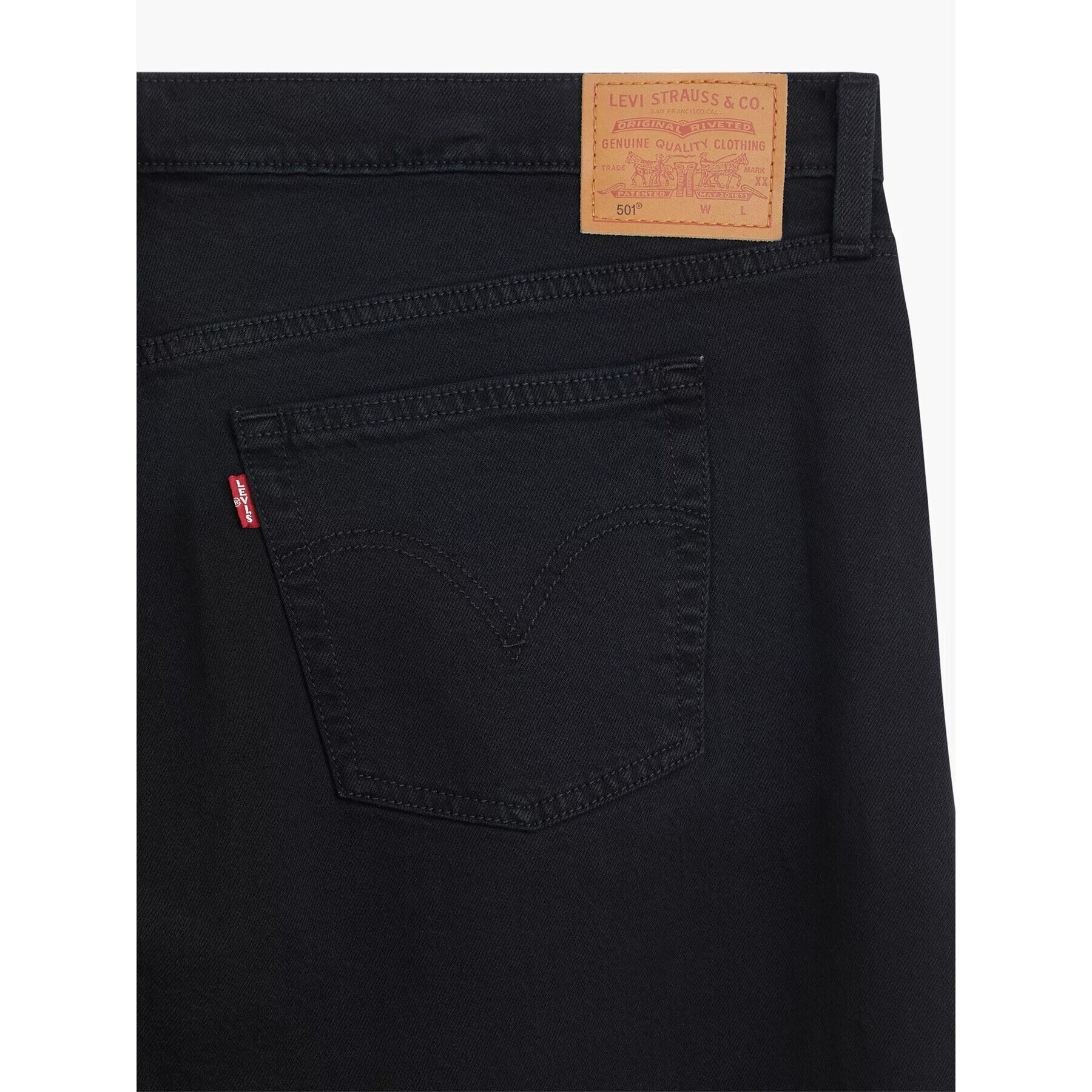 Levi's® Jeansy 501® 859530029 Černá Regular Fit - Pepit.cz