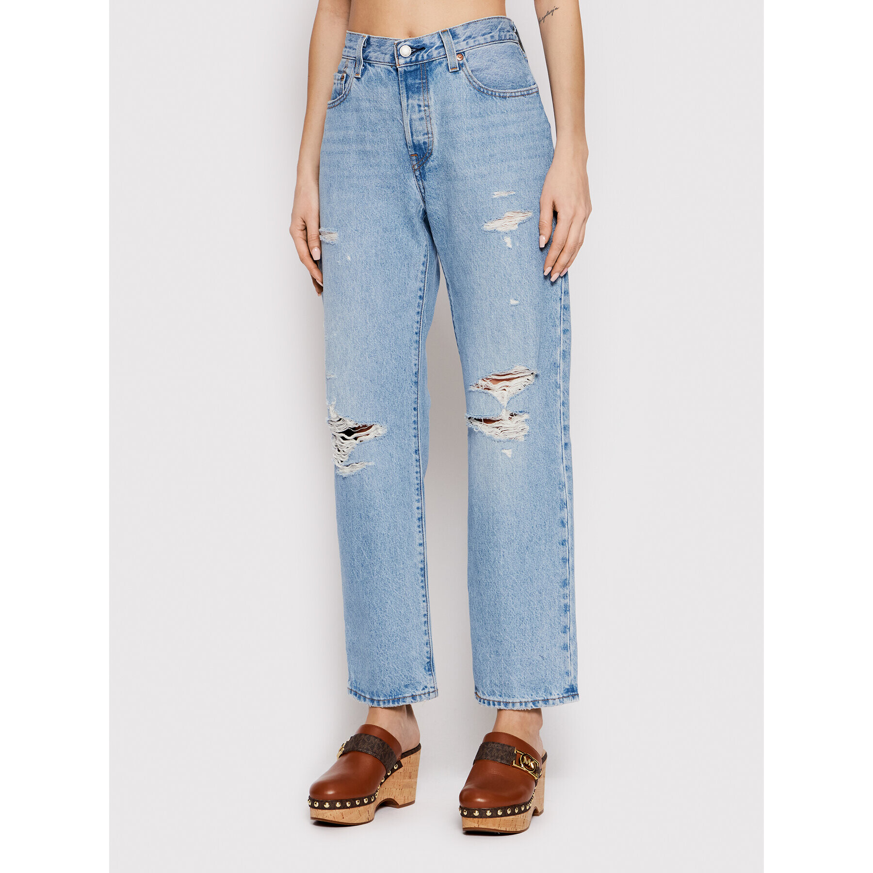 Levi's® Jeansy 501® 90’S A1959-0004 Modrá Straight Leg - Pepit.cz