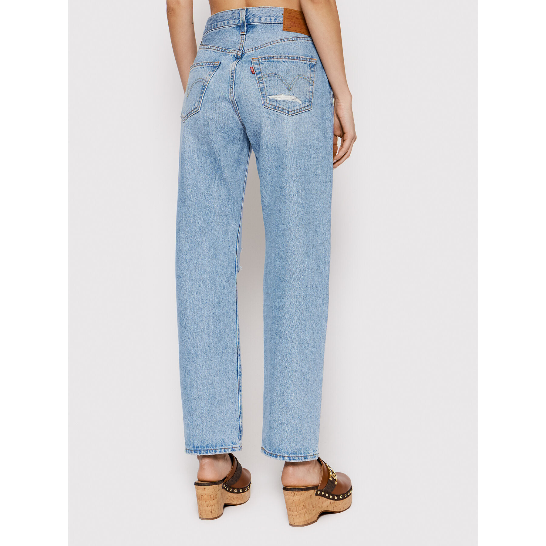 Levi's® Jeansy 501® 90’S A1959-0004 Modrá Straight Leg - Pepit.cz