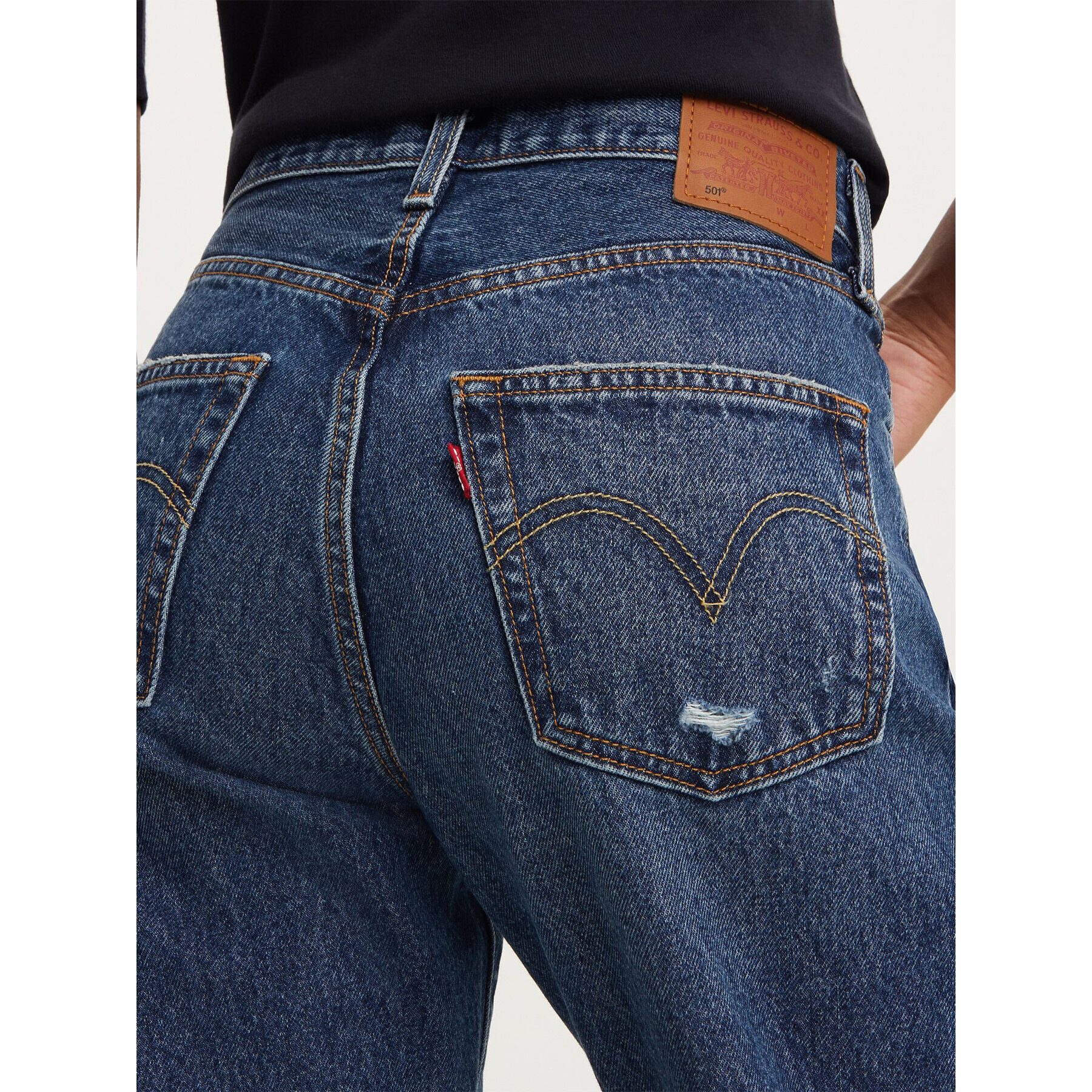 Levi's® Jeansy 501® A1959-0010 Tmavomodrá Straight Leg - Pepit.cz