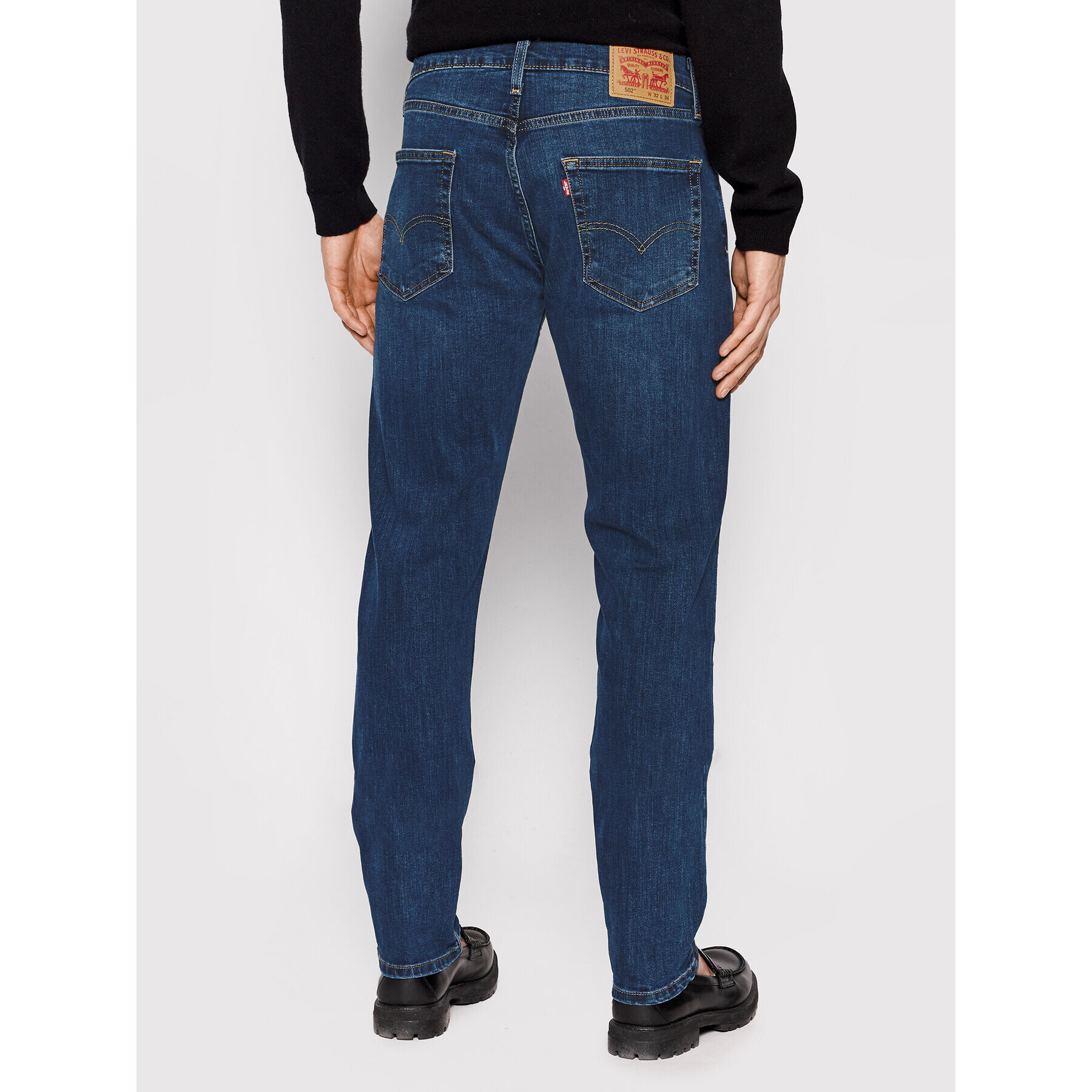 Levi's® Jeansy 502™ 29507-0053 Tmavomodrá Taper Fit - Pepit.cz