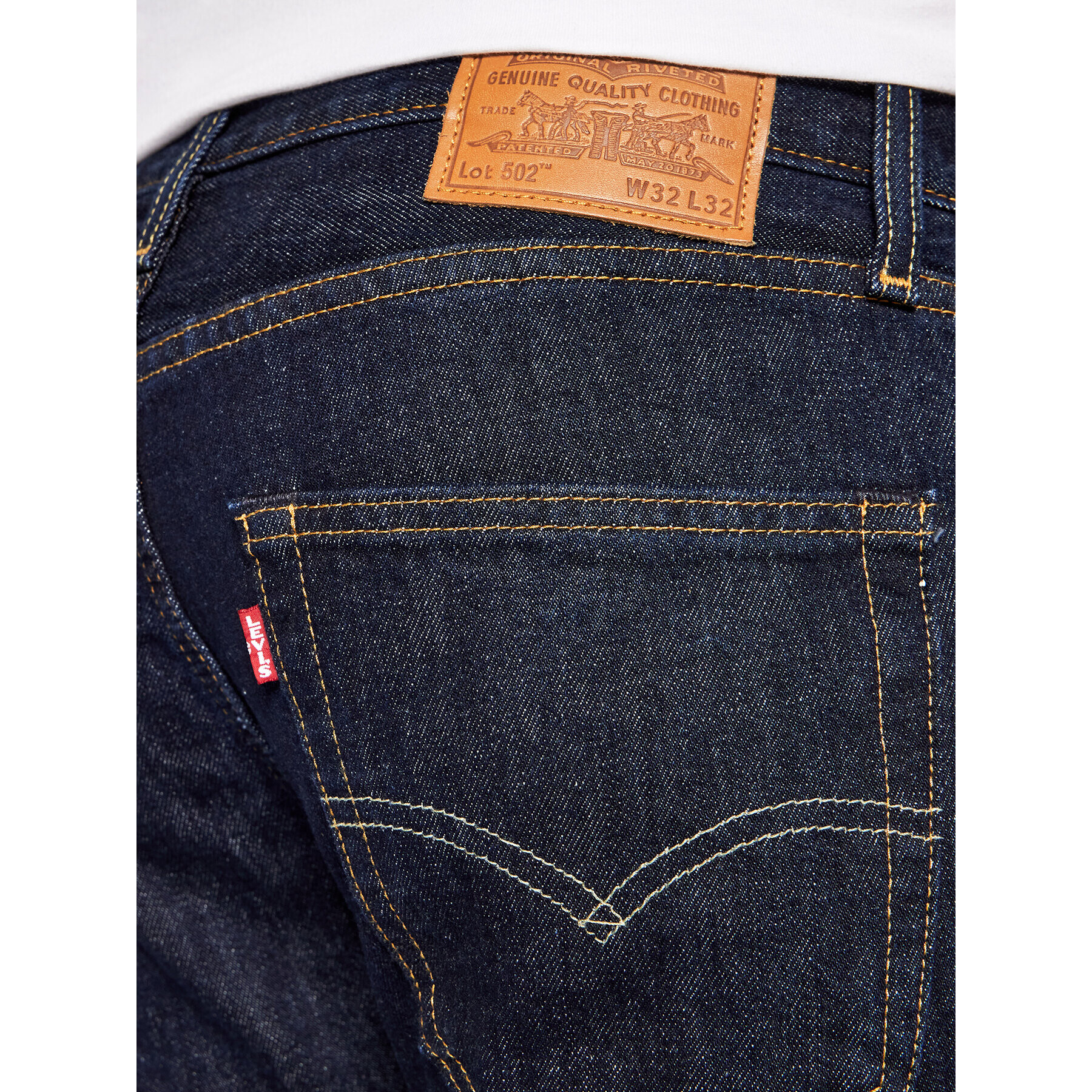 Levi's® Jeansy 502™ 29507-0181 Tmavomodrá Taper Fit - Pepit.cz