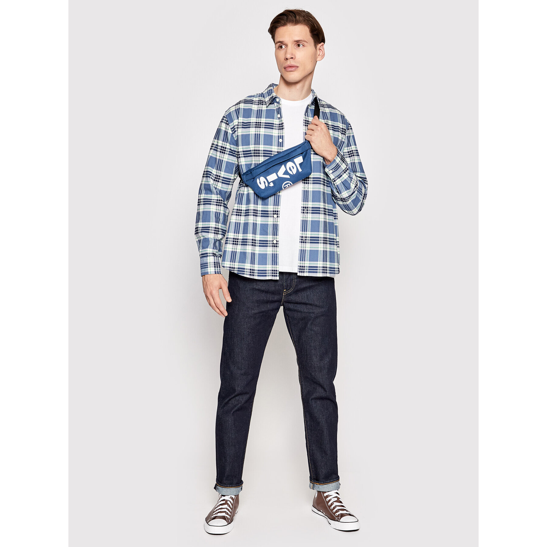 Levi's® Jeansy 502™ 29507-0280 Tmavomodrá Taper Fit - Pepit.cz