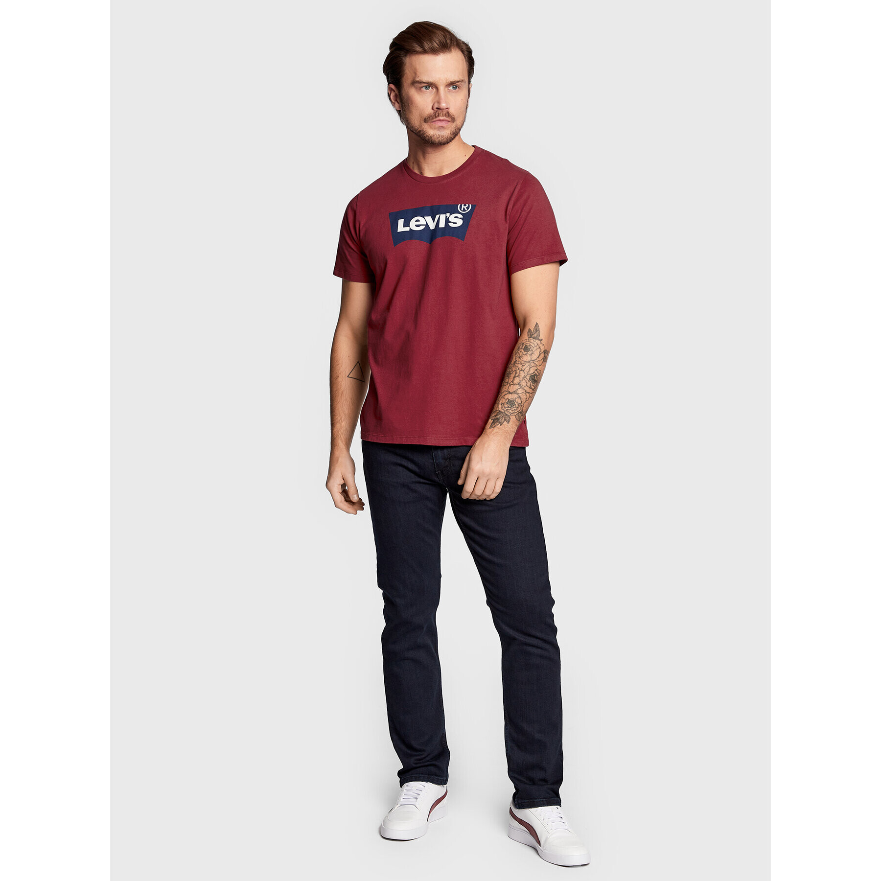 Levi's® Jeansy 502™ 29507-0520 Tmavomodrá Taper Fit - Pepit.cz