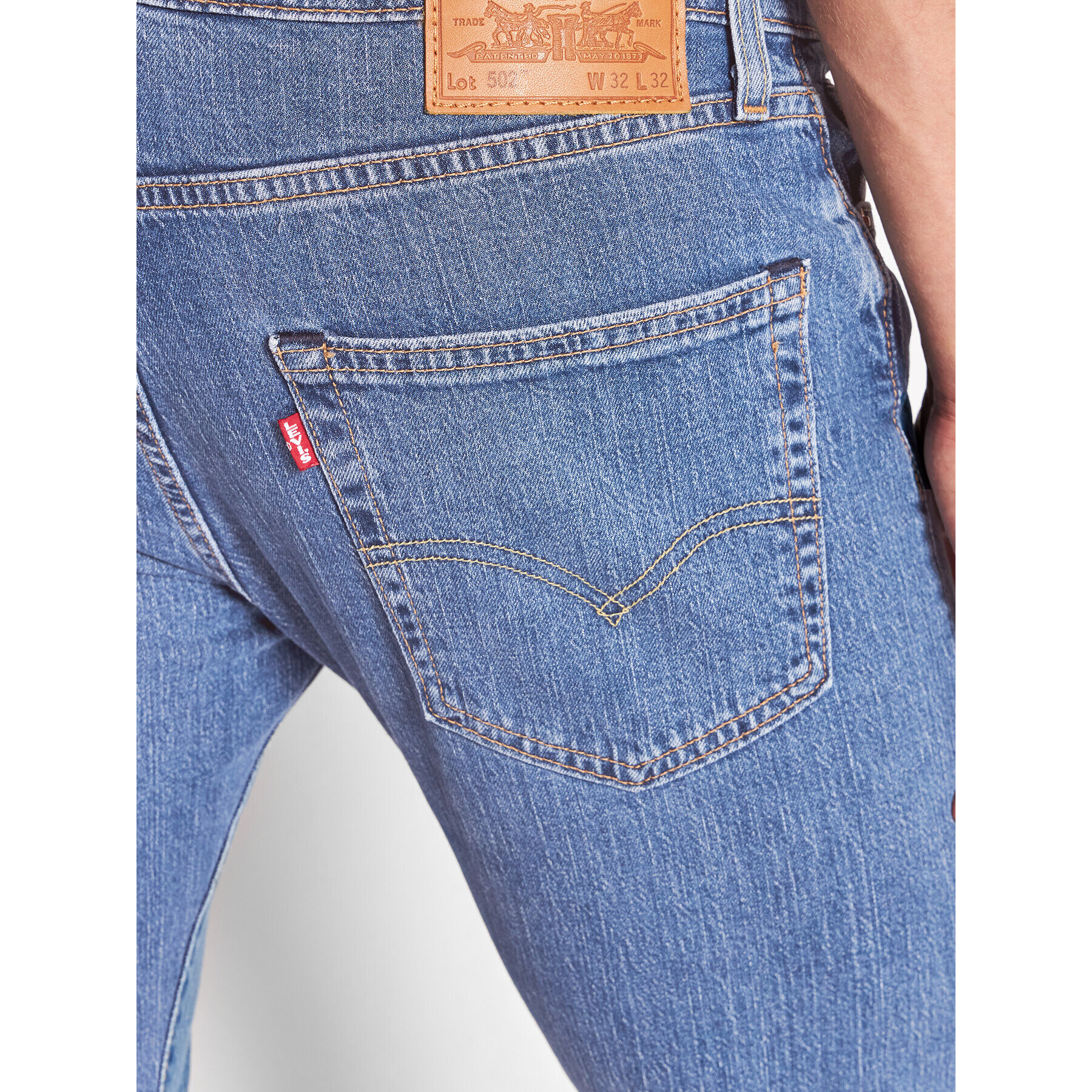 Levi's® Jeansy 502™ 29507-1287 Modrá Taper Fit - Pepit.cz