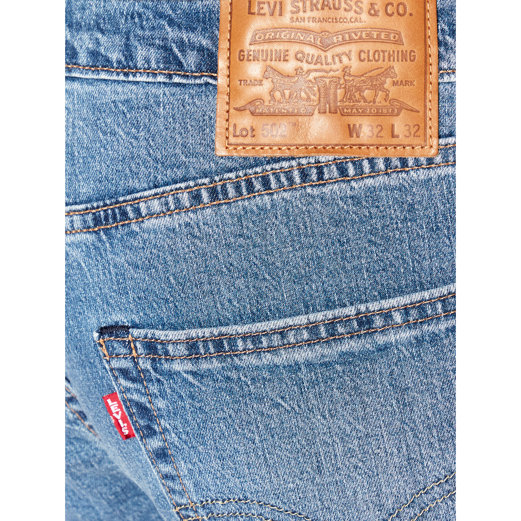 Levi's® Jeansy 502™ 29507-1293 Modrá Taper Fit - Pepit.cz