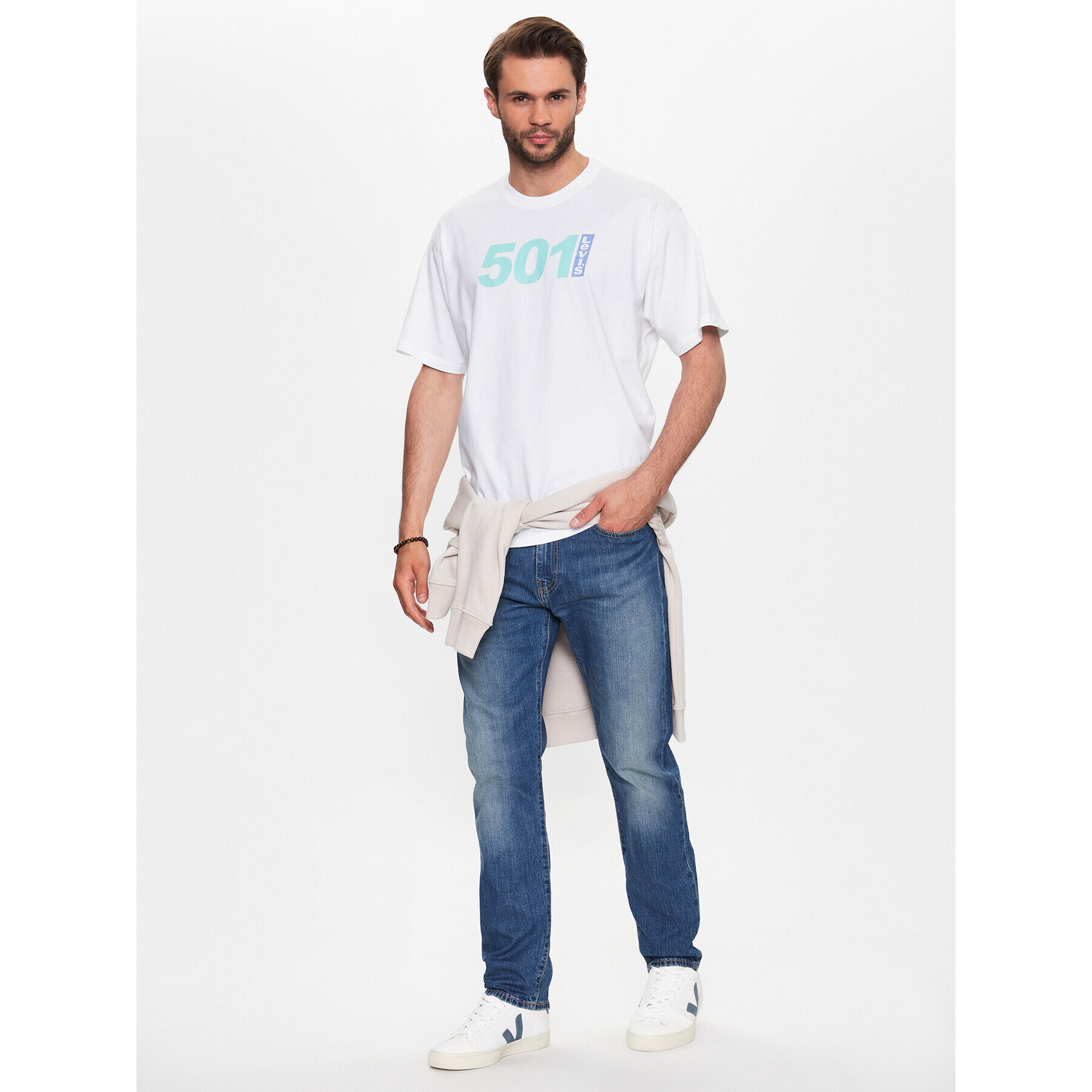 Levi's® Jeansy 502™ 29507-1368 Modrá Tapered Fit - Pepit.cz