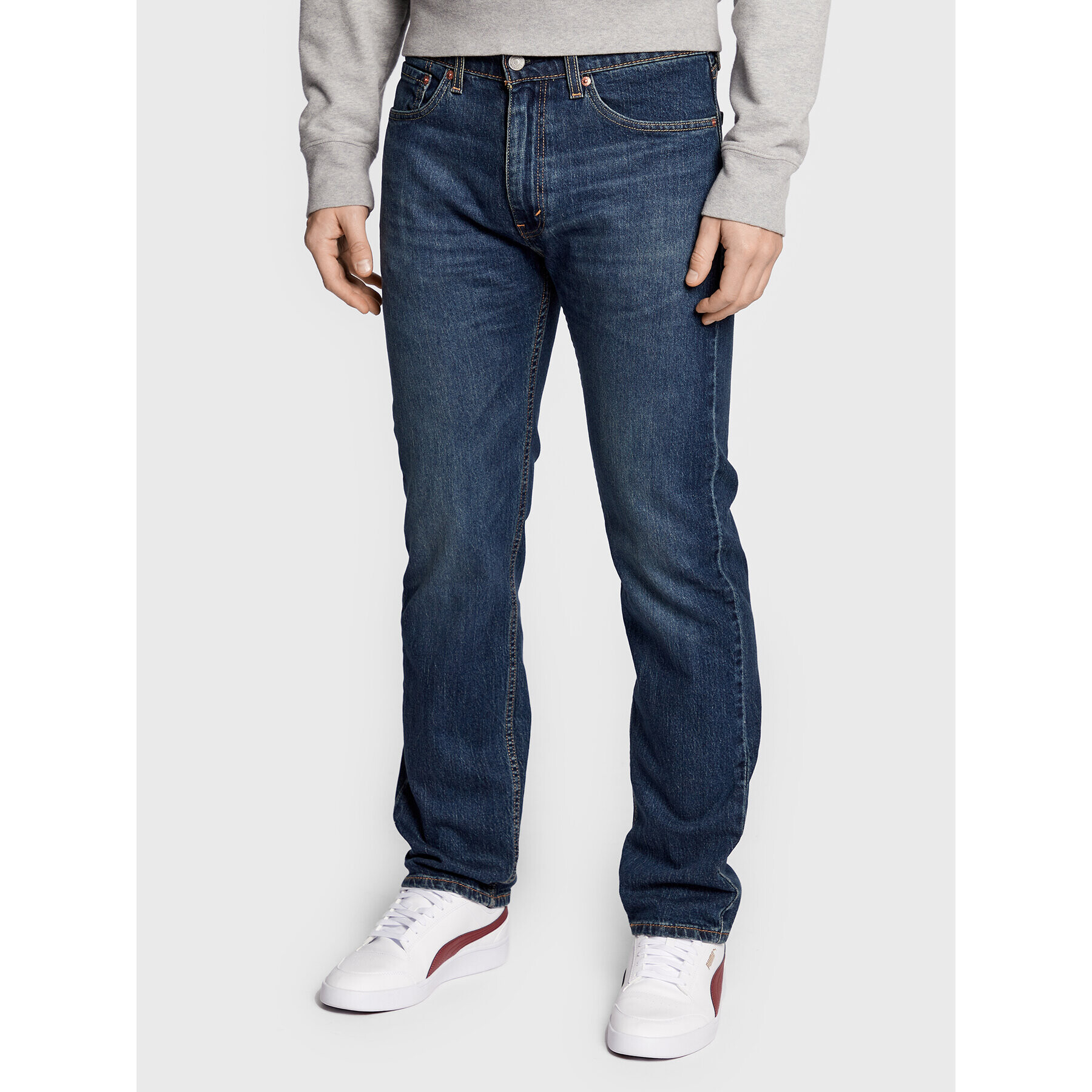 Levi's® Jeansy 505™ 00505-2409 Tmavomodrá Regular Fit - Pepit.cz