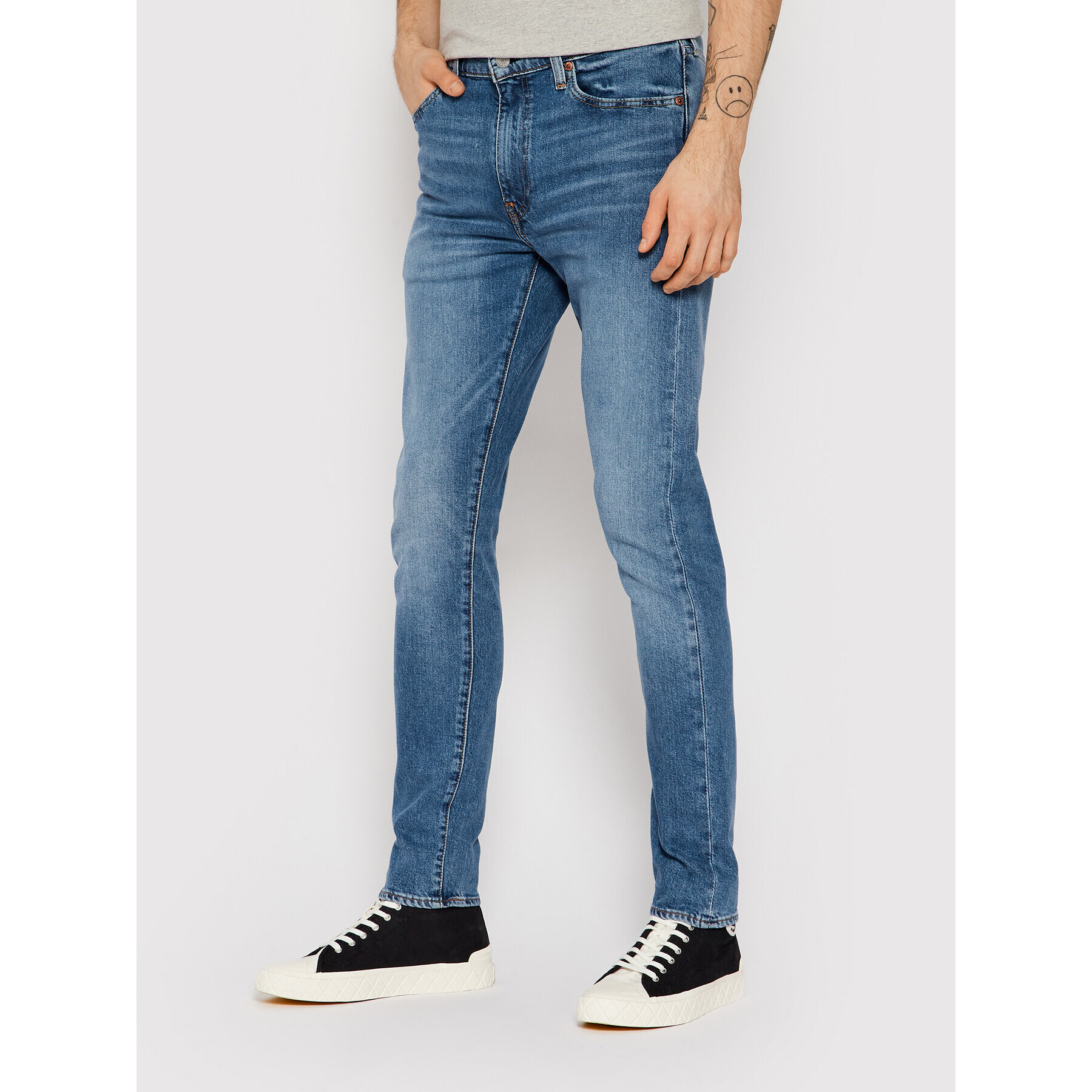 Levi's® Jeansy 510™ 05510-1200 Modrá Skinny Fit - Pepit.cz