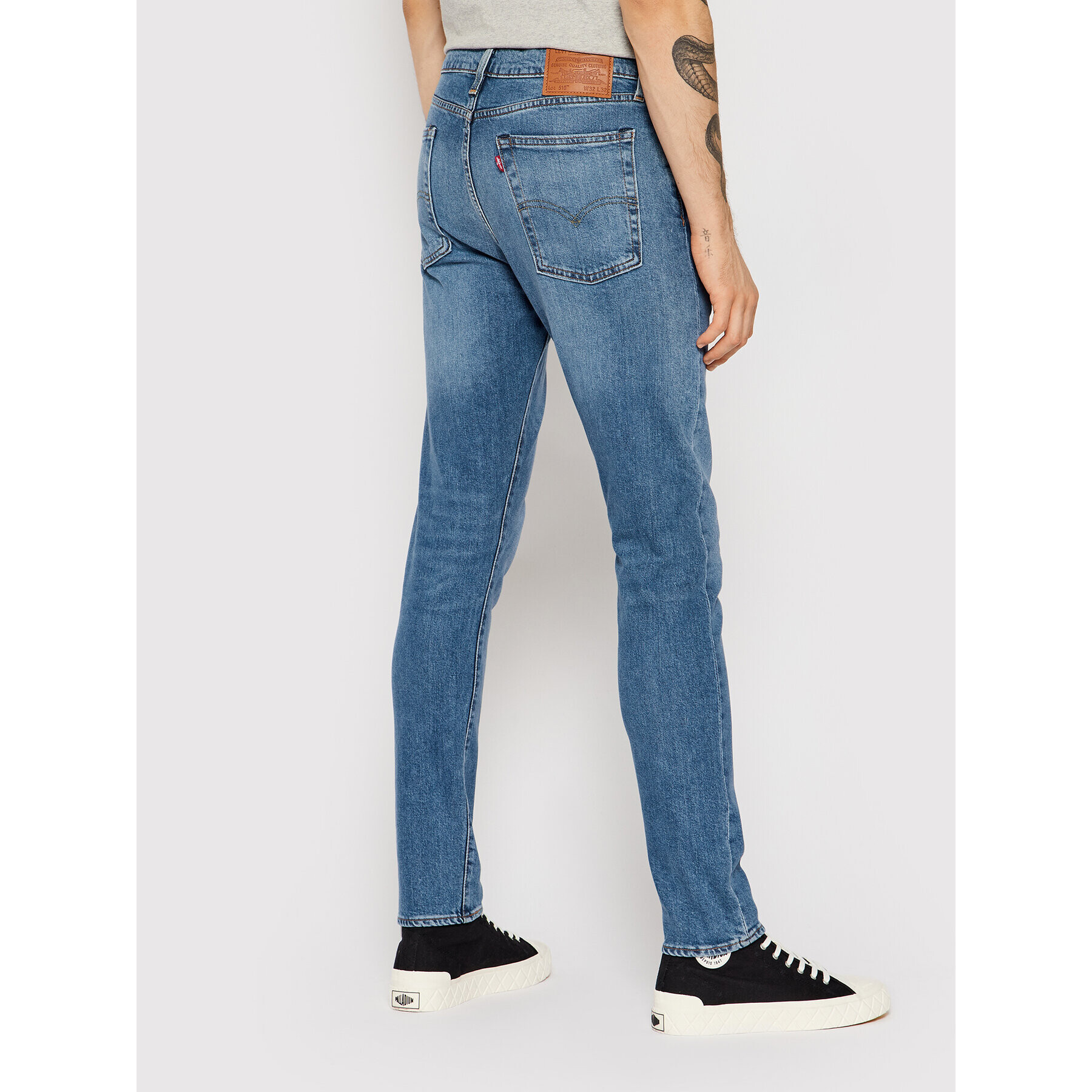 Levi's® Jeansy 510™ 05510-1200 Modrá Skinny Fit - Pepit.cz