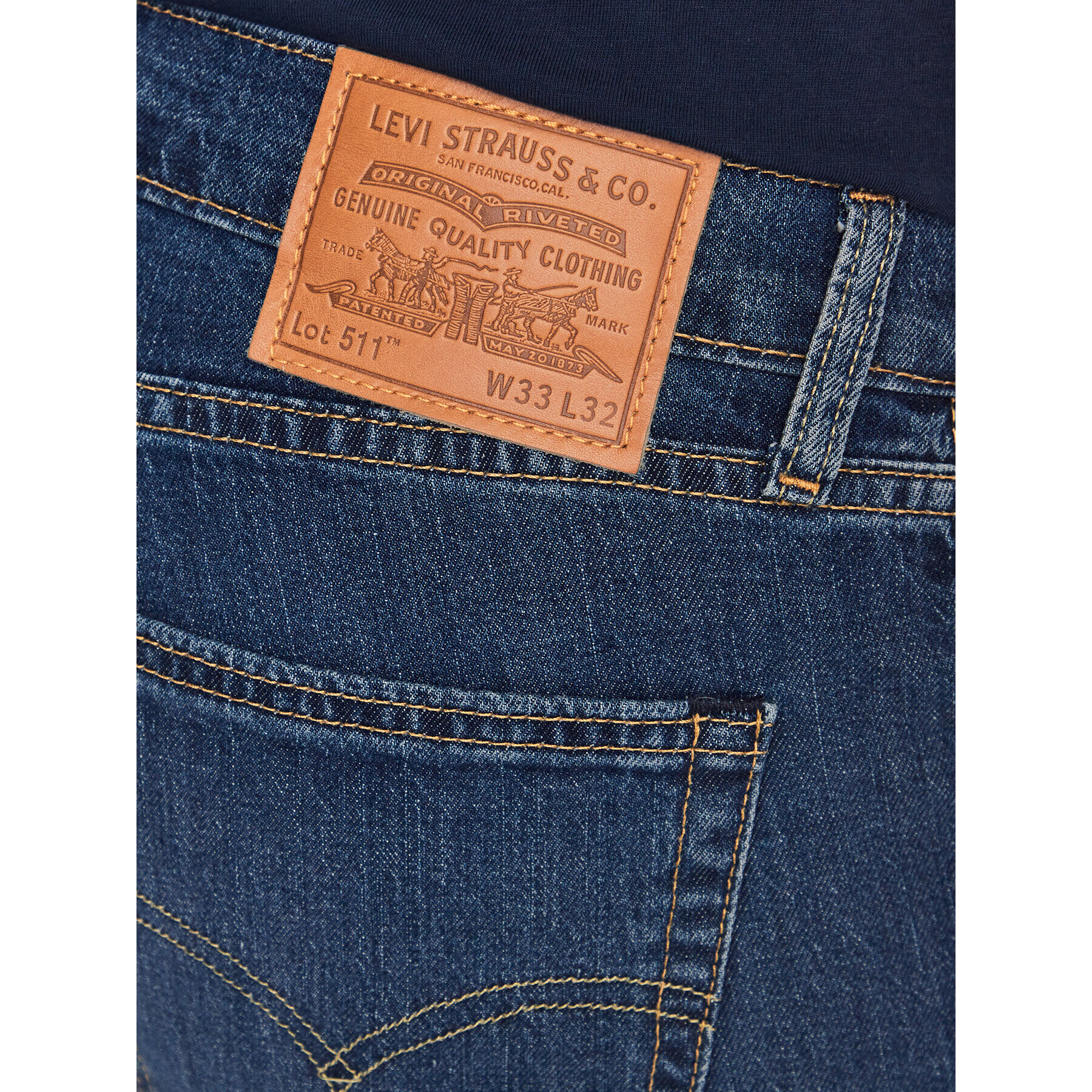 Levi's® Jeansy 511™ 04511-5549 Modrá Slim Fit - Pepit.cz