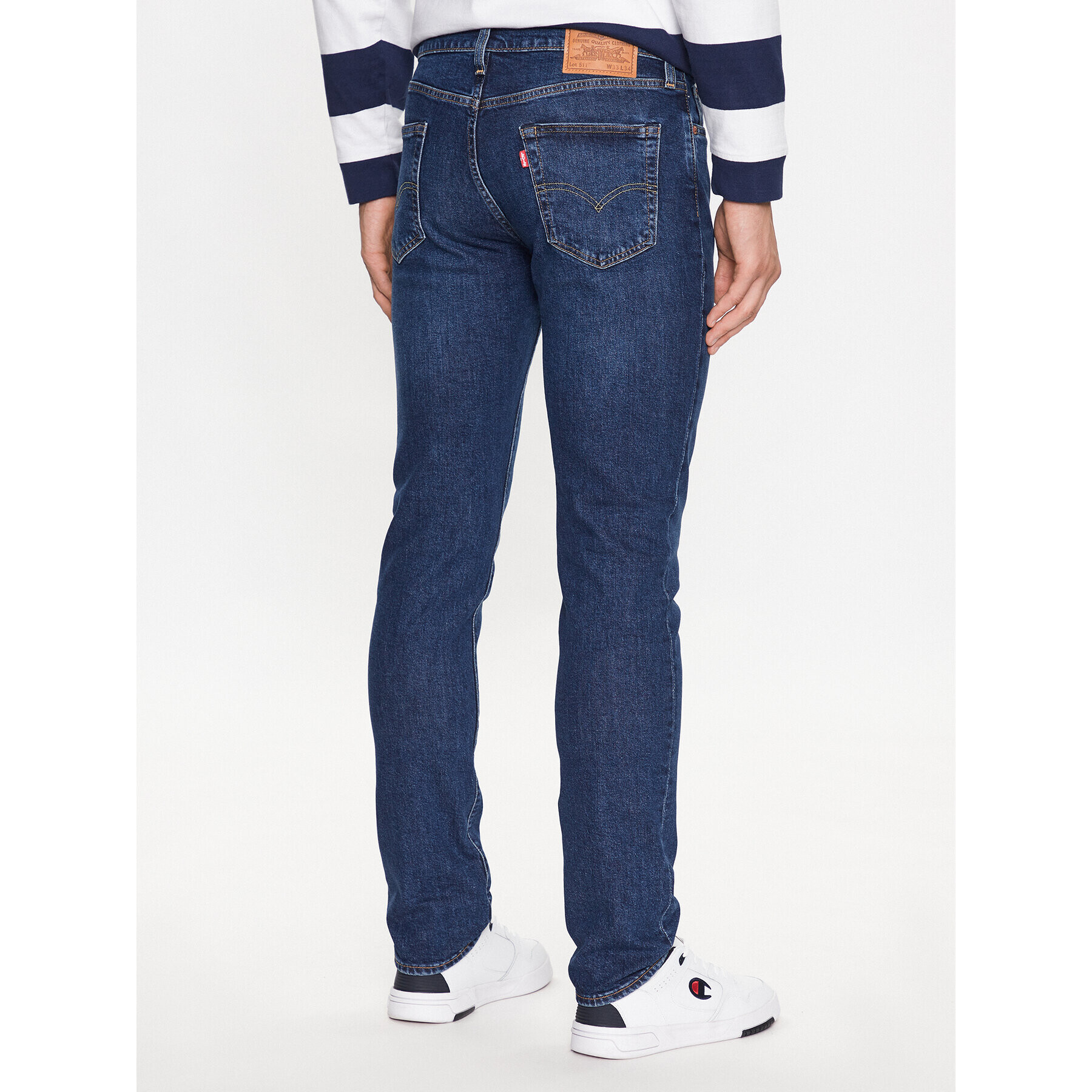 Levi's® Jeansy 511™ 04511-5667 Tmavomodrá Slim Fit - Pepit.cz