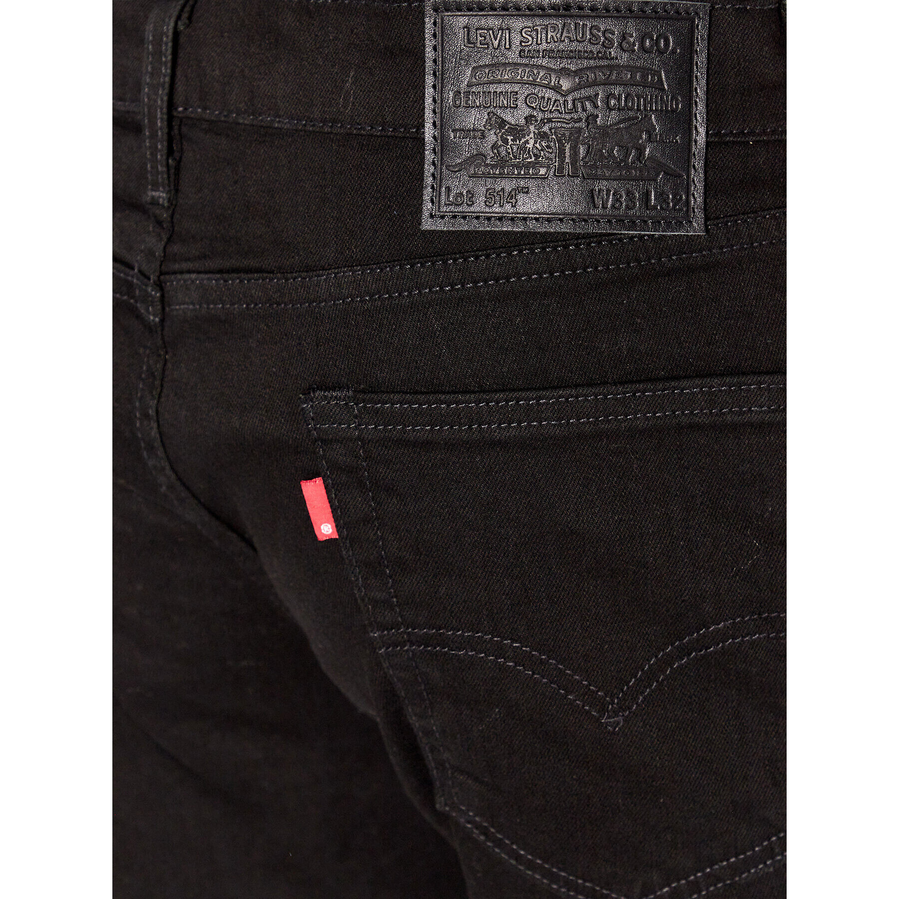 Levi's® Jeansy 514™ 00514-1036 Černá Regular Fit - Pepit.cz