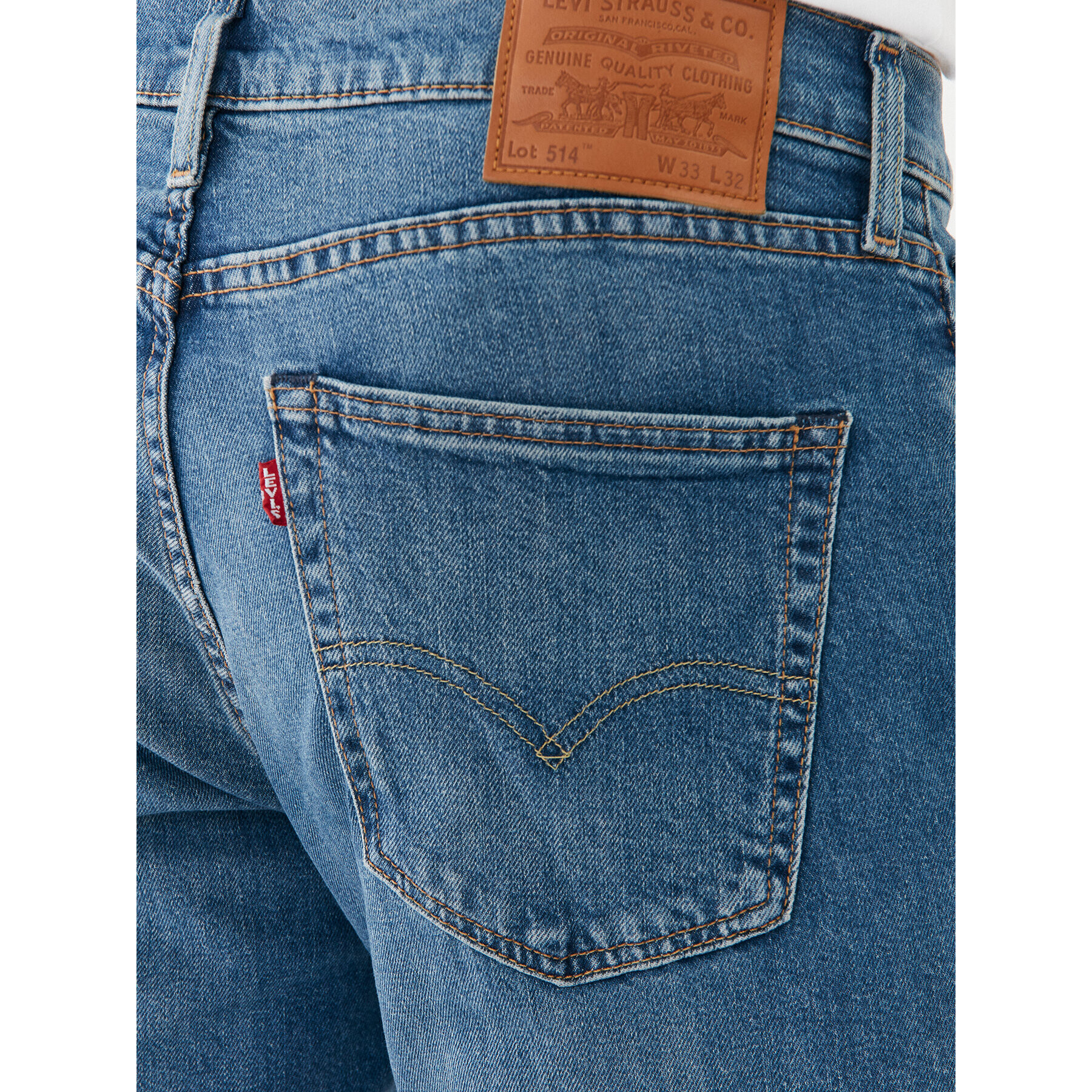 Levi's® Jeansy 514™ 00514-1684 Modrá Straight Fit - Pepit.cz