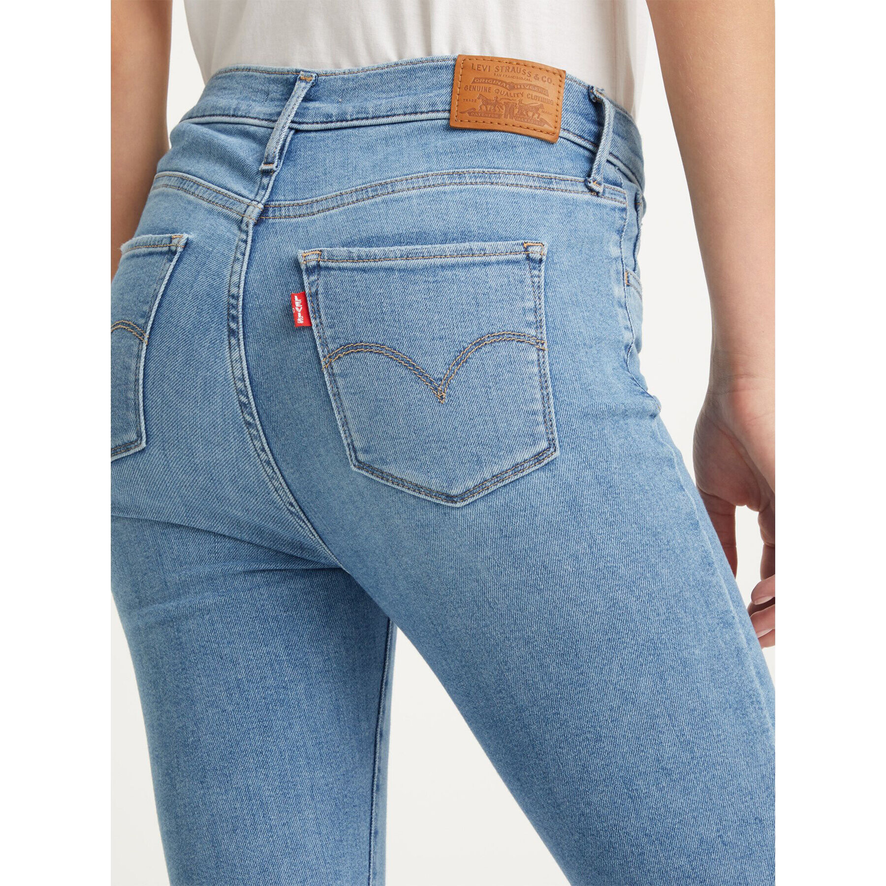 Levi's® Jeansy 720™ 527970357 Modrá Super Skinny Fit - Pepit.cz