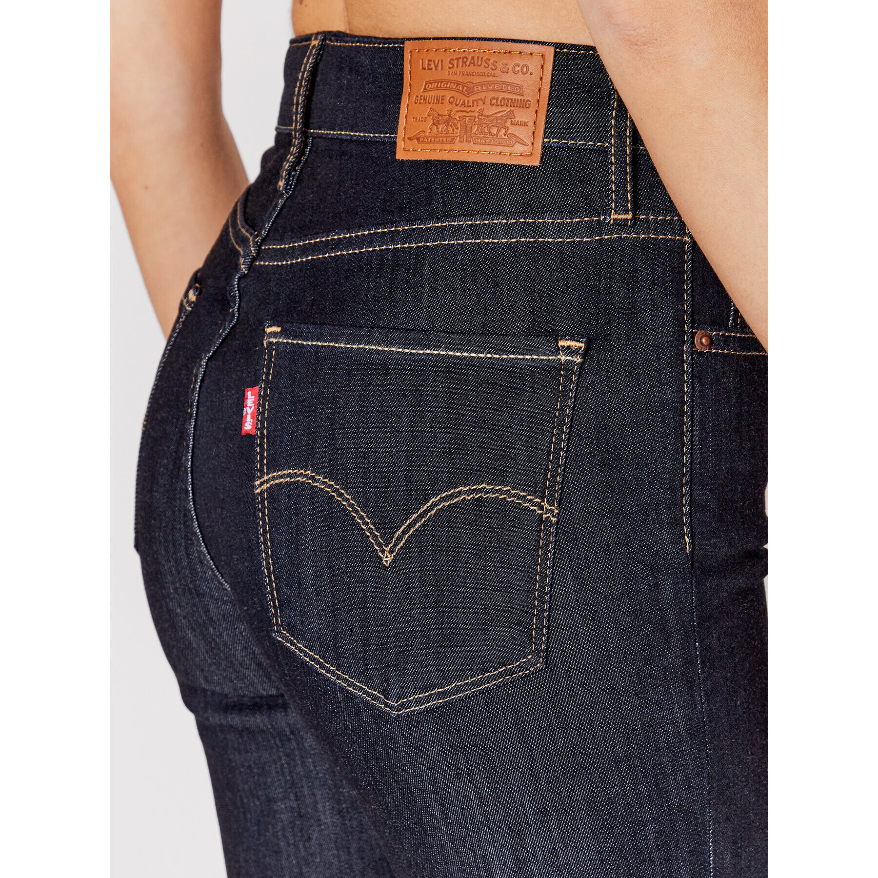 Levi's® Jeansy 724™ High-Waisted 18883-0015 Tmavomodrá Regular Fit - Pepit.cz