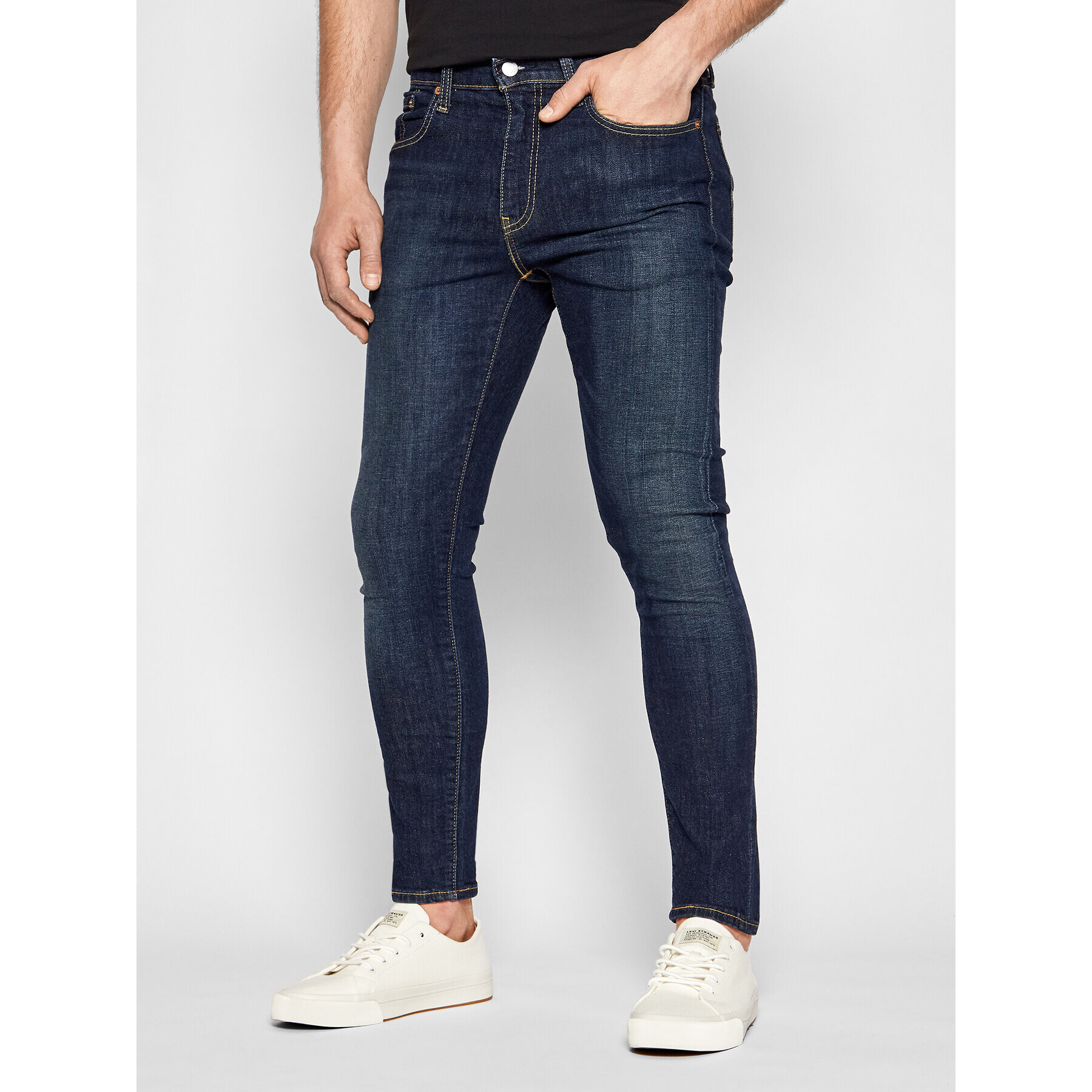 Levi's® Jeansy 84558-0019 Tmavomodrá Skinny Fit - Pepit.cz