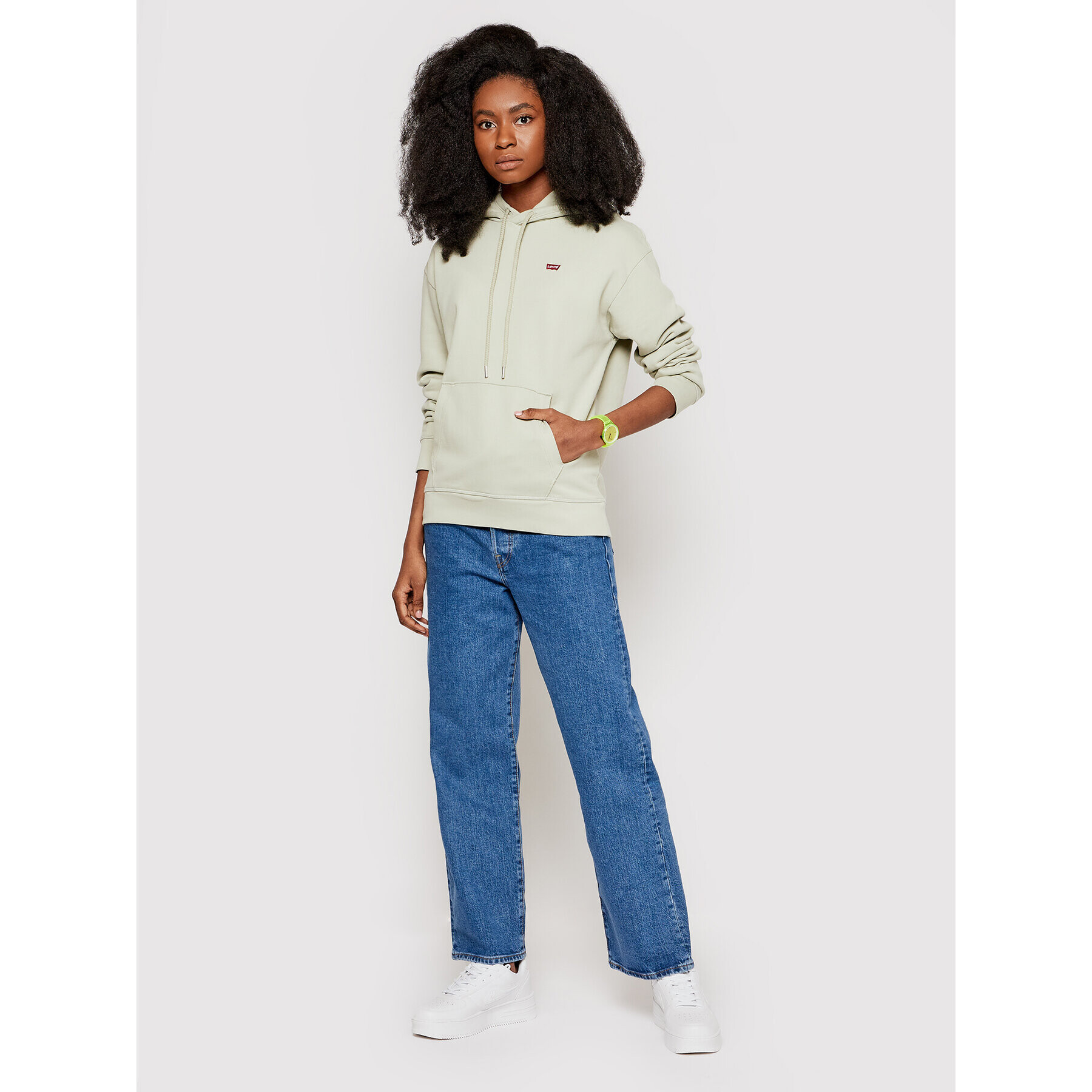 Levi's® Jeansy Ribcage Straight Ankle 72693-0011 Modrá Straight Fit - Pepit.cz