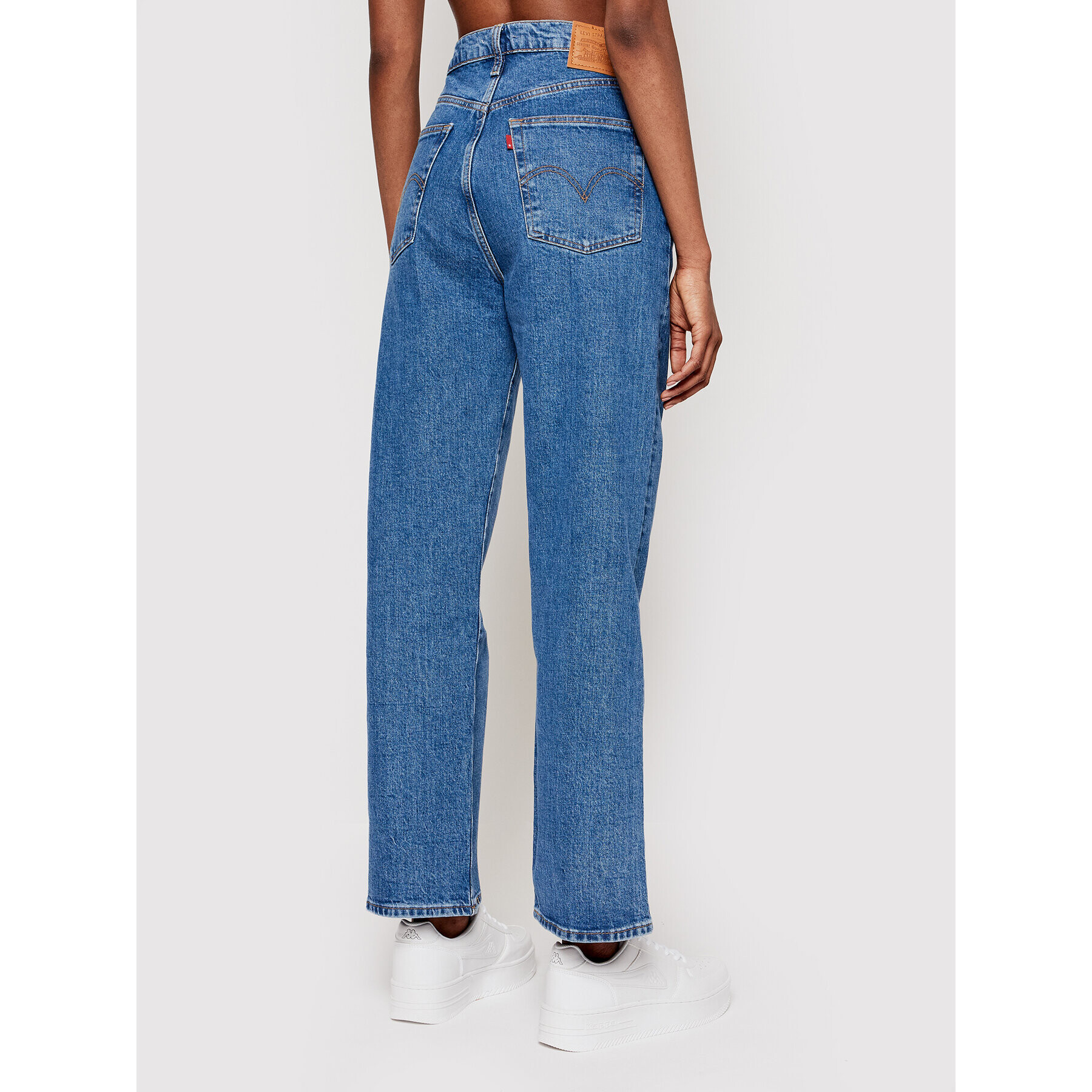 Levi's® Jeansy Ribcage Straight Ankle 72693-0011 Modrá Straight Fit - Pepit.cz