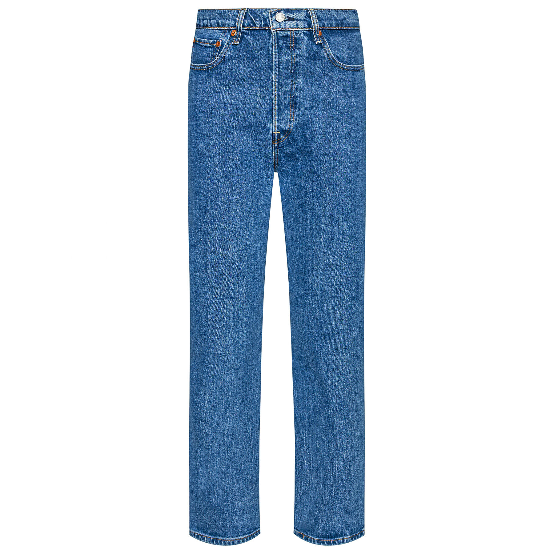 Levi's® Jeansy Ribcage Straight Ankle 72693-0011 Modrá Straight Fit - Pepit.cz