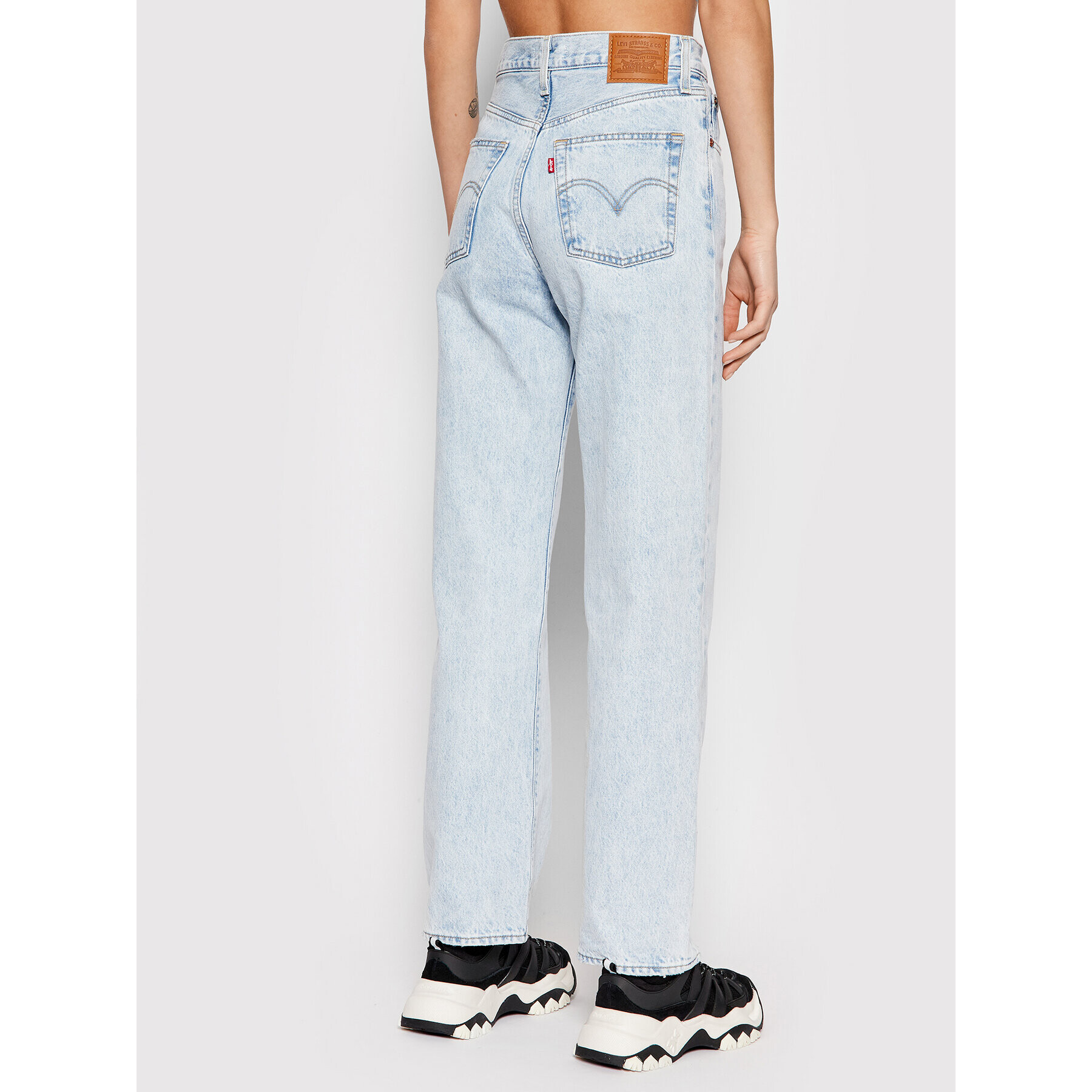 Levi's® Jeansy Ribcage Straight Ankle 72693_1 Modrá Regular Fit - Pepit.cz