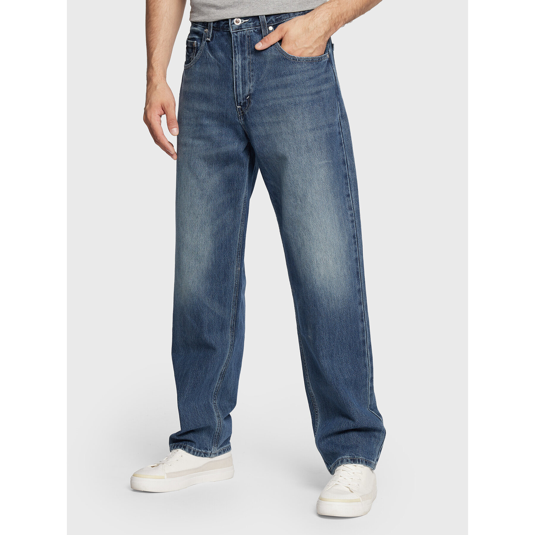 Levi's® Jeansy Silver Tab A3421-0004 Modrá Loose Fit - Pepit.cz