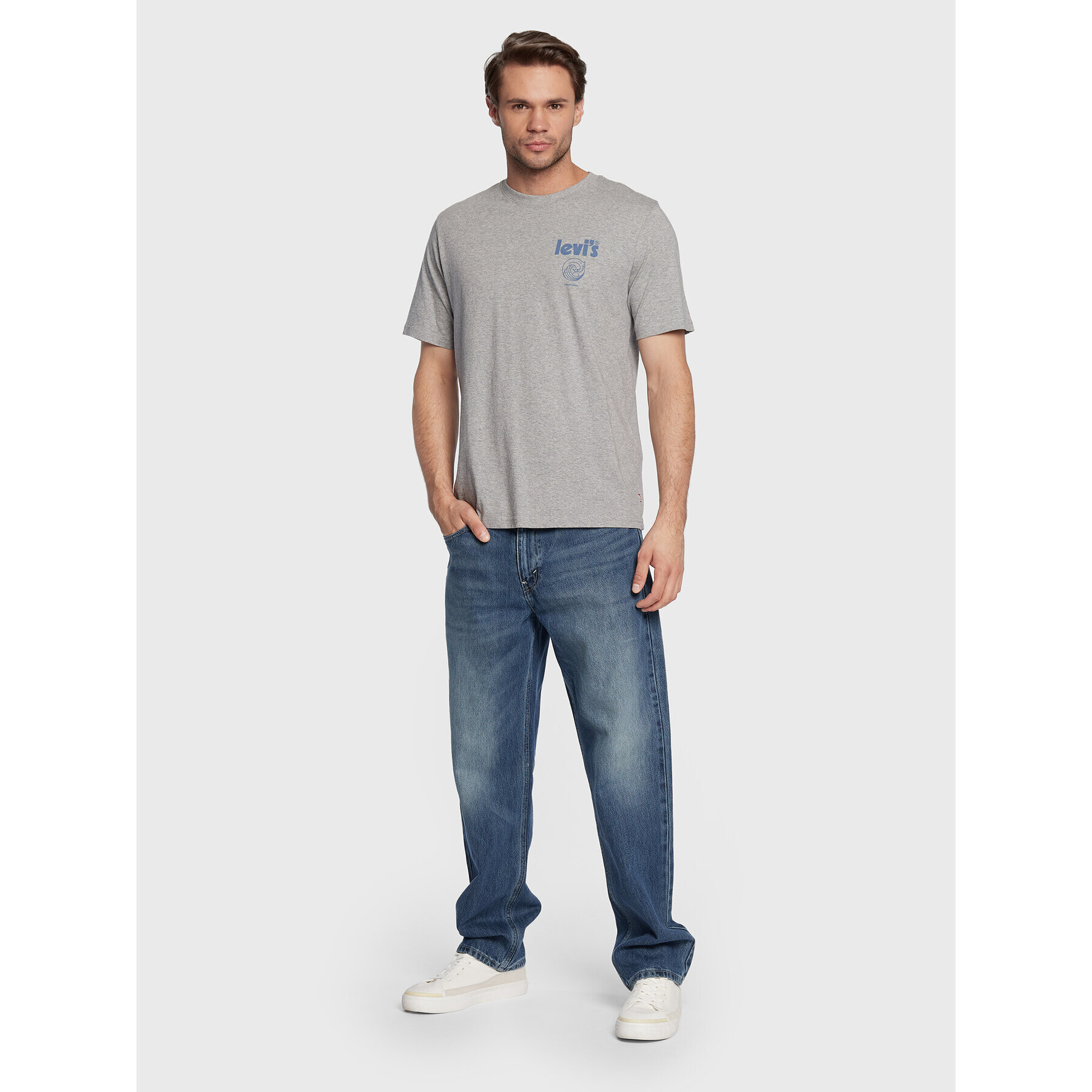 Levi's® Jeansy Silver Tab A3421-0004 Modrá Loose Fit - Pepit.cz